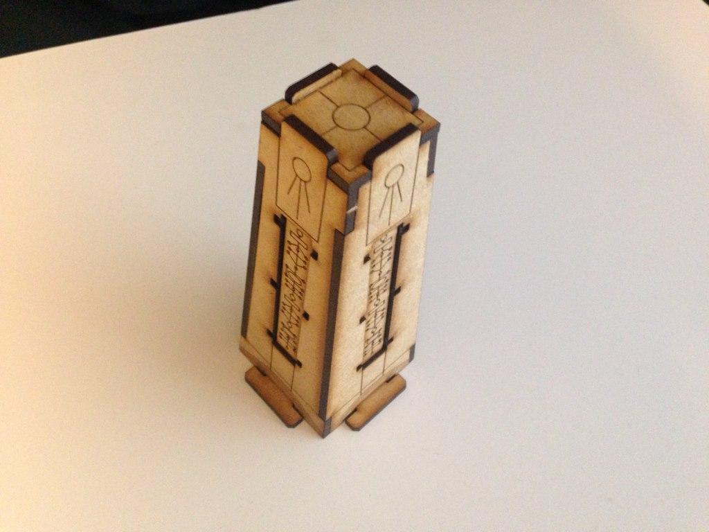 B4h, Brush 4 Hire, Laser Cut Terrain, Mdf, Necrons
