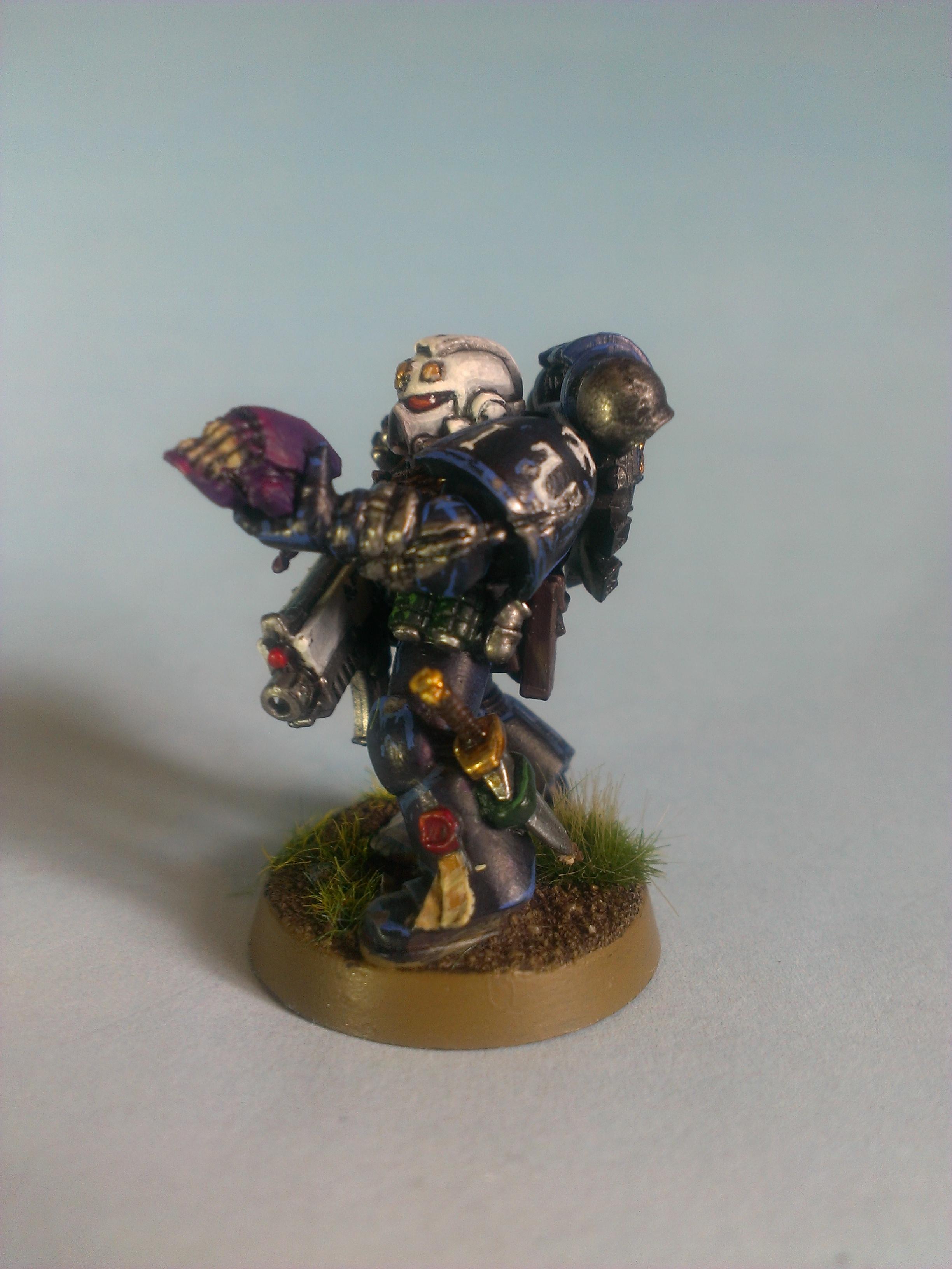 Conversion, Space Marines, Sternguard, Tyrranic War Veterans, Ultramarines, Work In Progress