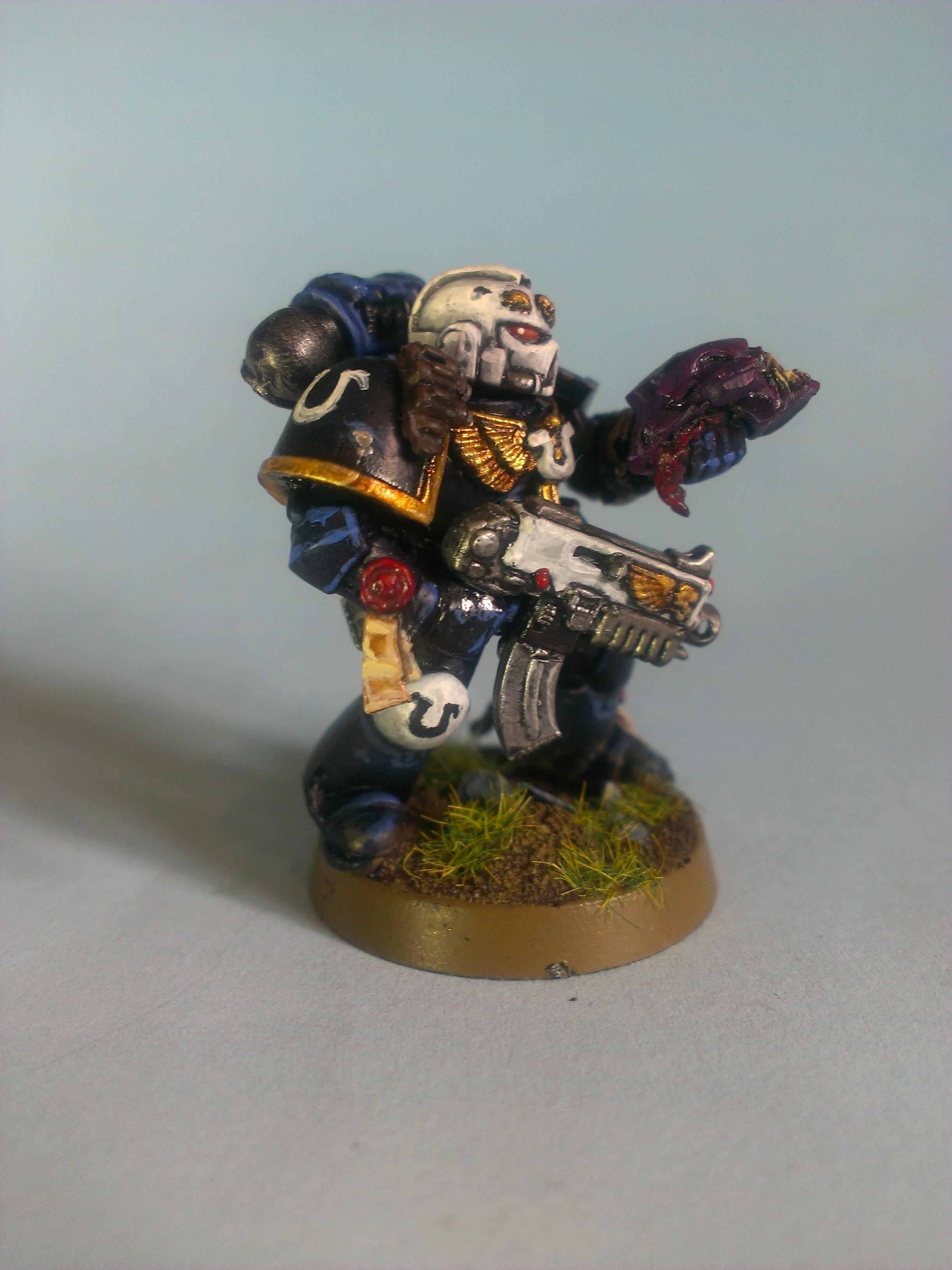 Conversion, Space Marines, Sternguard, Tyrranic War Veterans, Ultramarines, Work In Progress