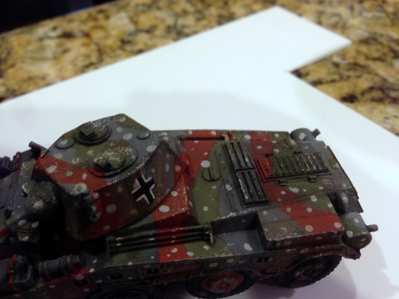 Camouflage, Germans, Puma, Sdkfz 234, World War 2