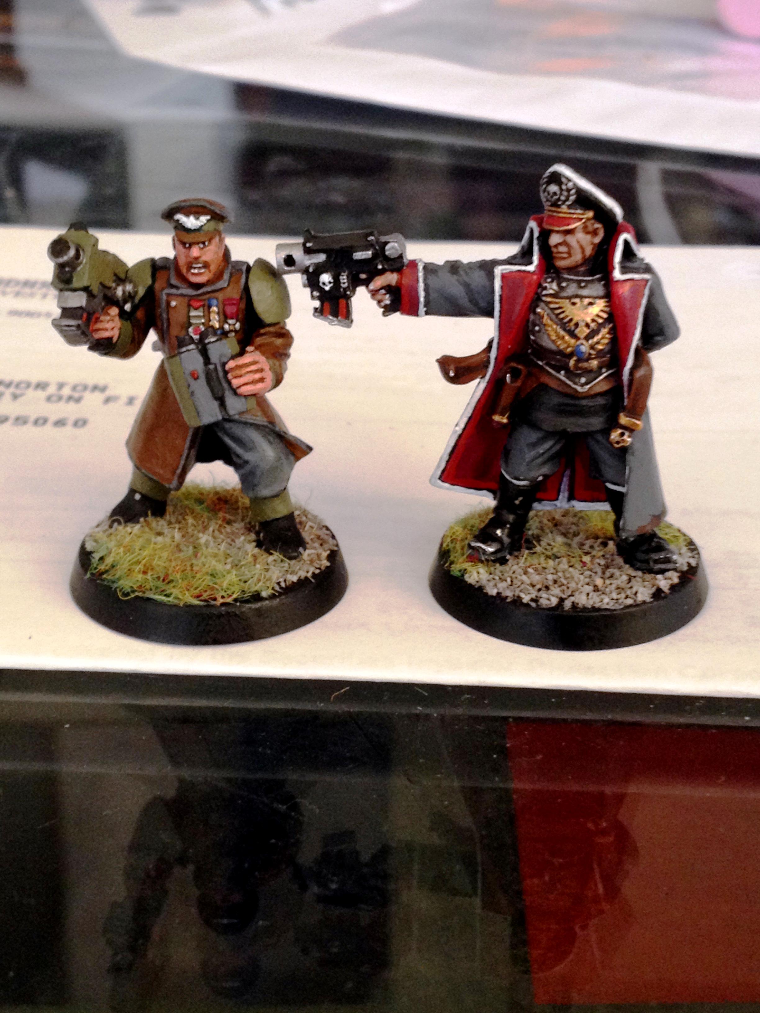 Astra Militarum, Commissar, Company Commander, Imperial Guard
