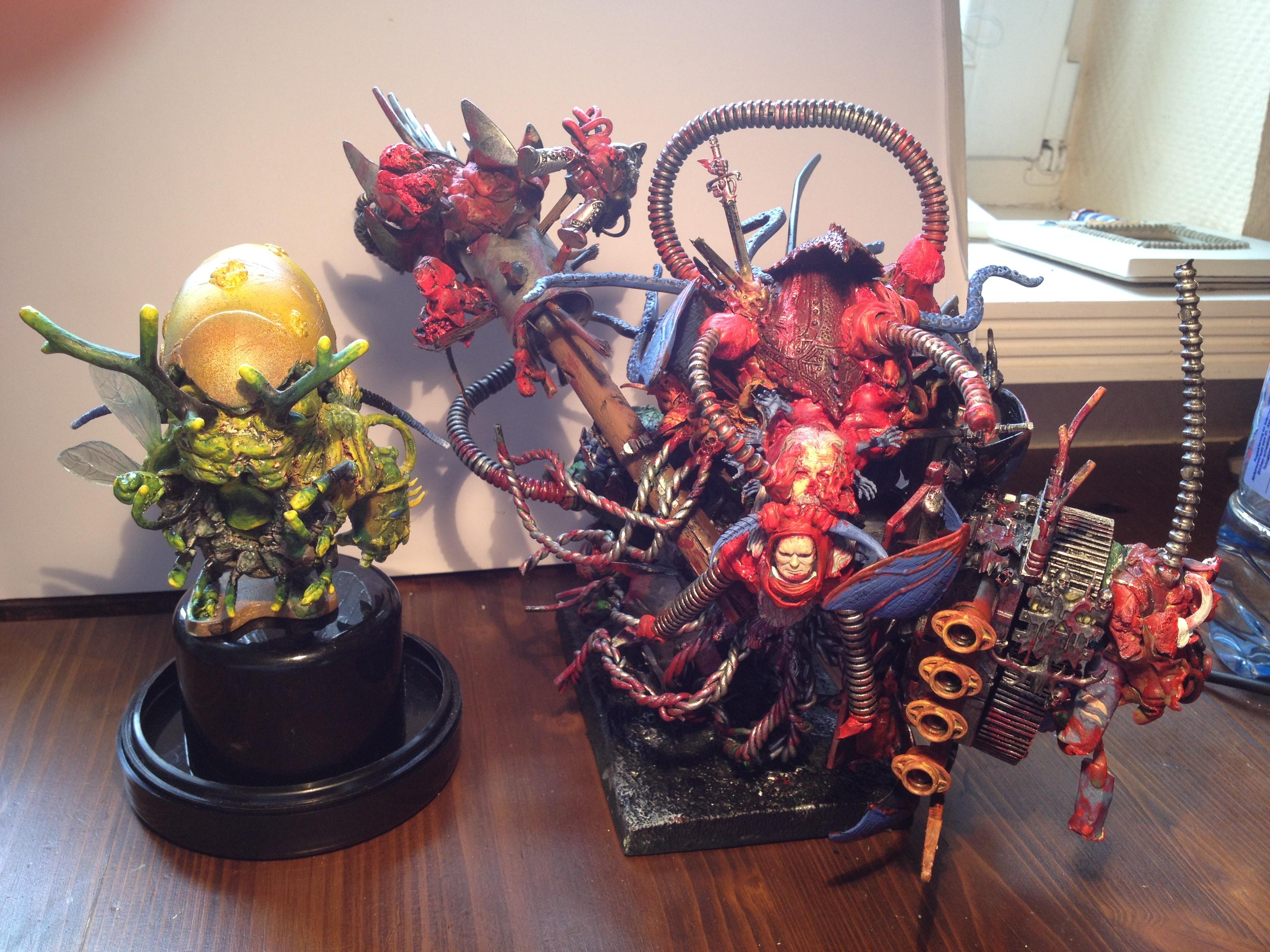 On the next model, I will leave bigger parts and paint them seperatly before putting them otgether