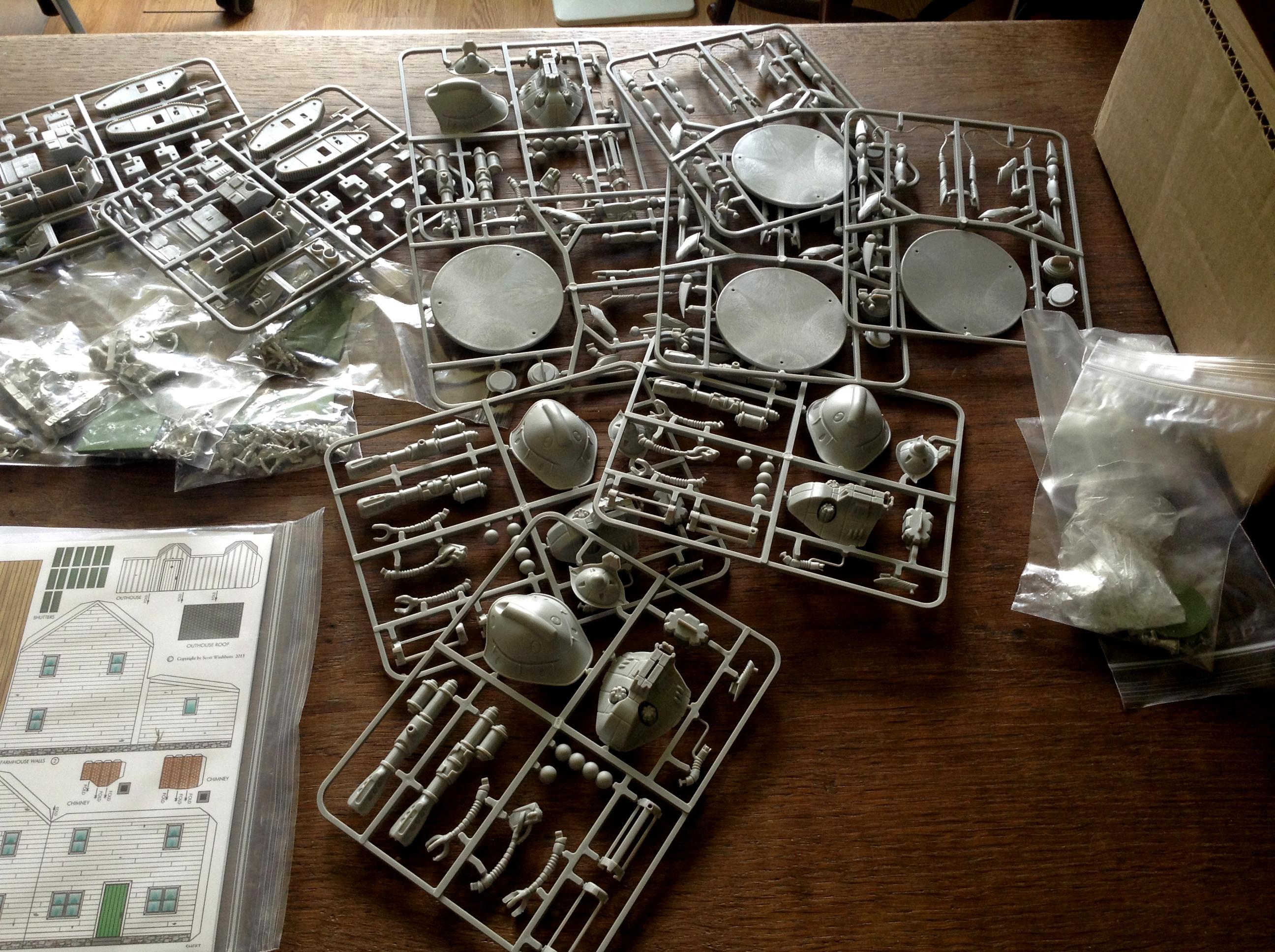 All Quiet, Martians, Work In Progress