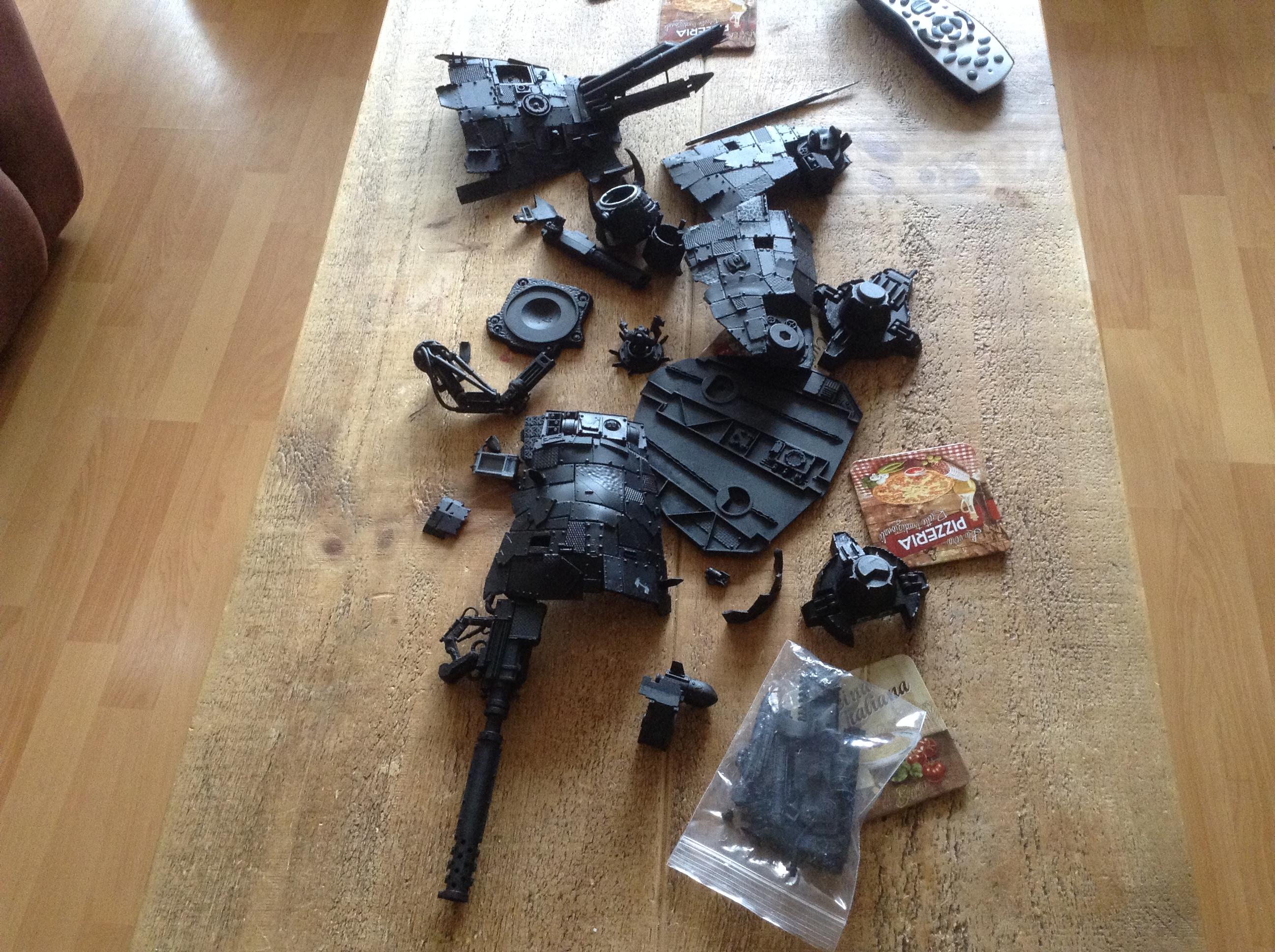Stompa before assembly