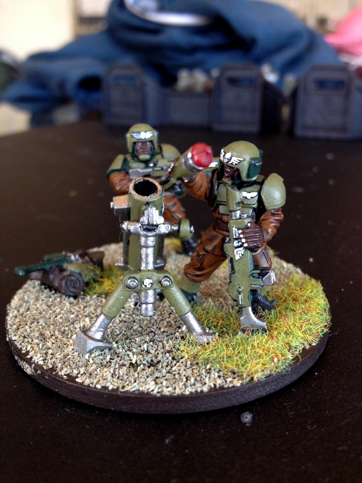 Astra Militarum, Heavy Weapons Squad, Mortar