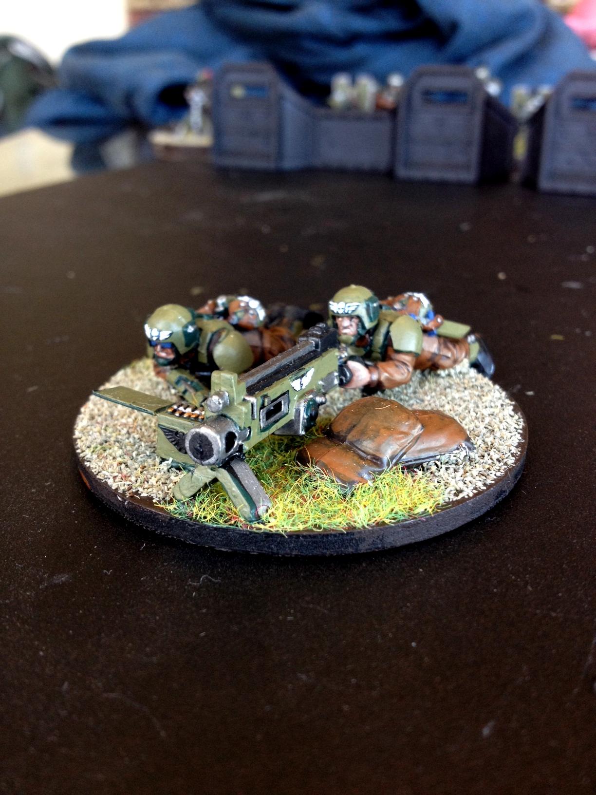 Astra Militarum, Heavy Bolter, Heavy Weapons Squad