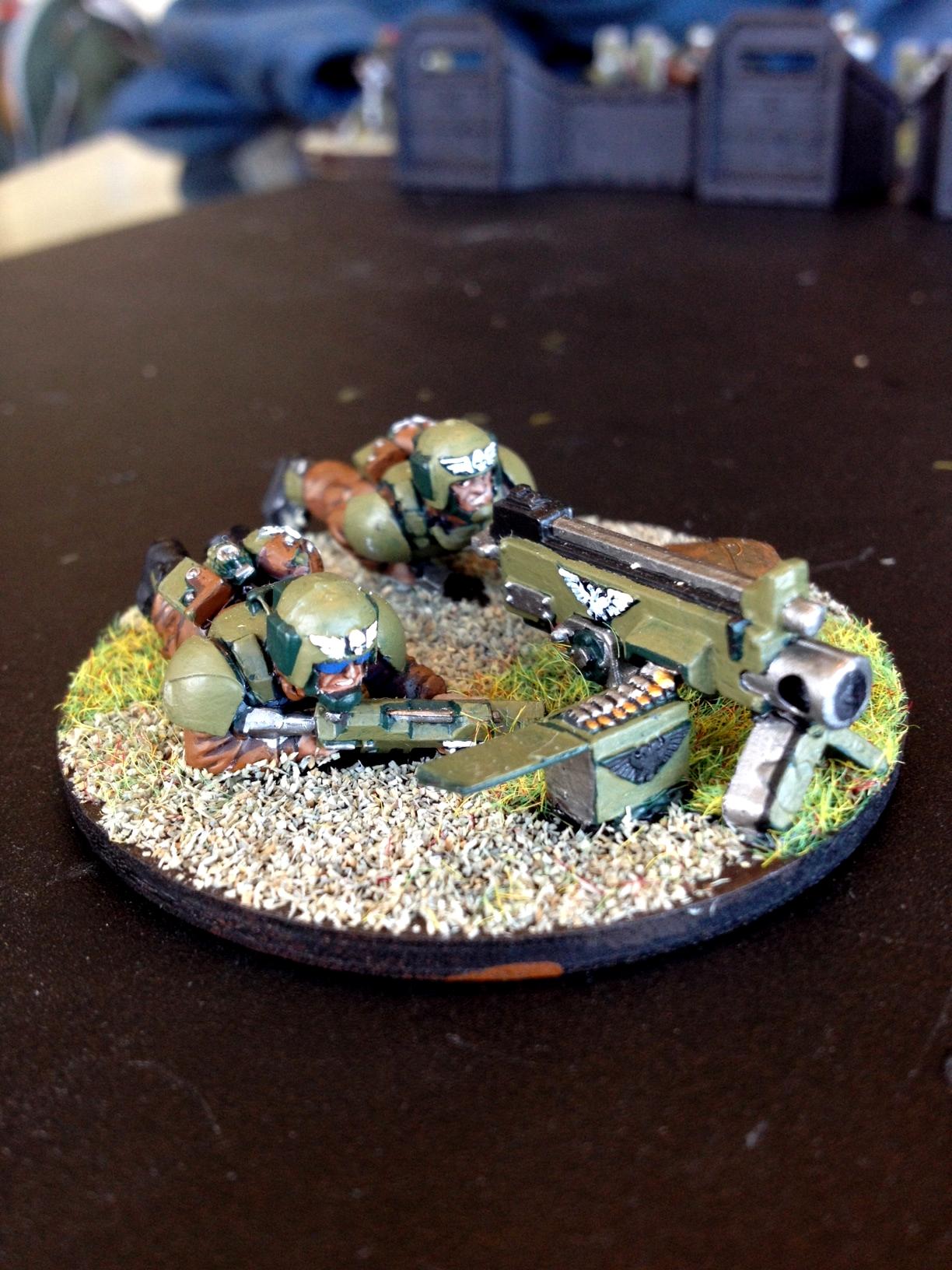 Astra Militarum, Heavy Bolter, Heavy Weapons Squad