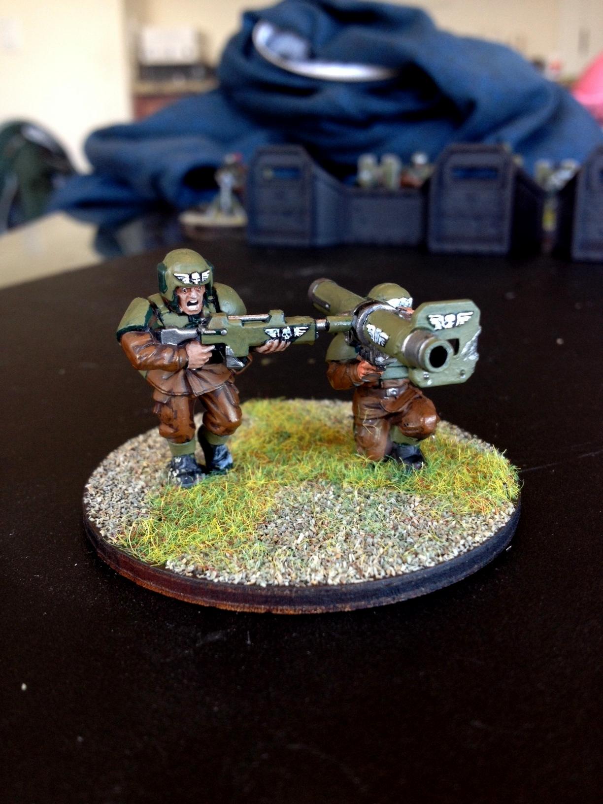 Astra Militarum, Heavy Weapons Squad, Missile Launcher