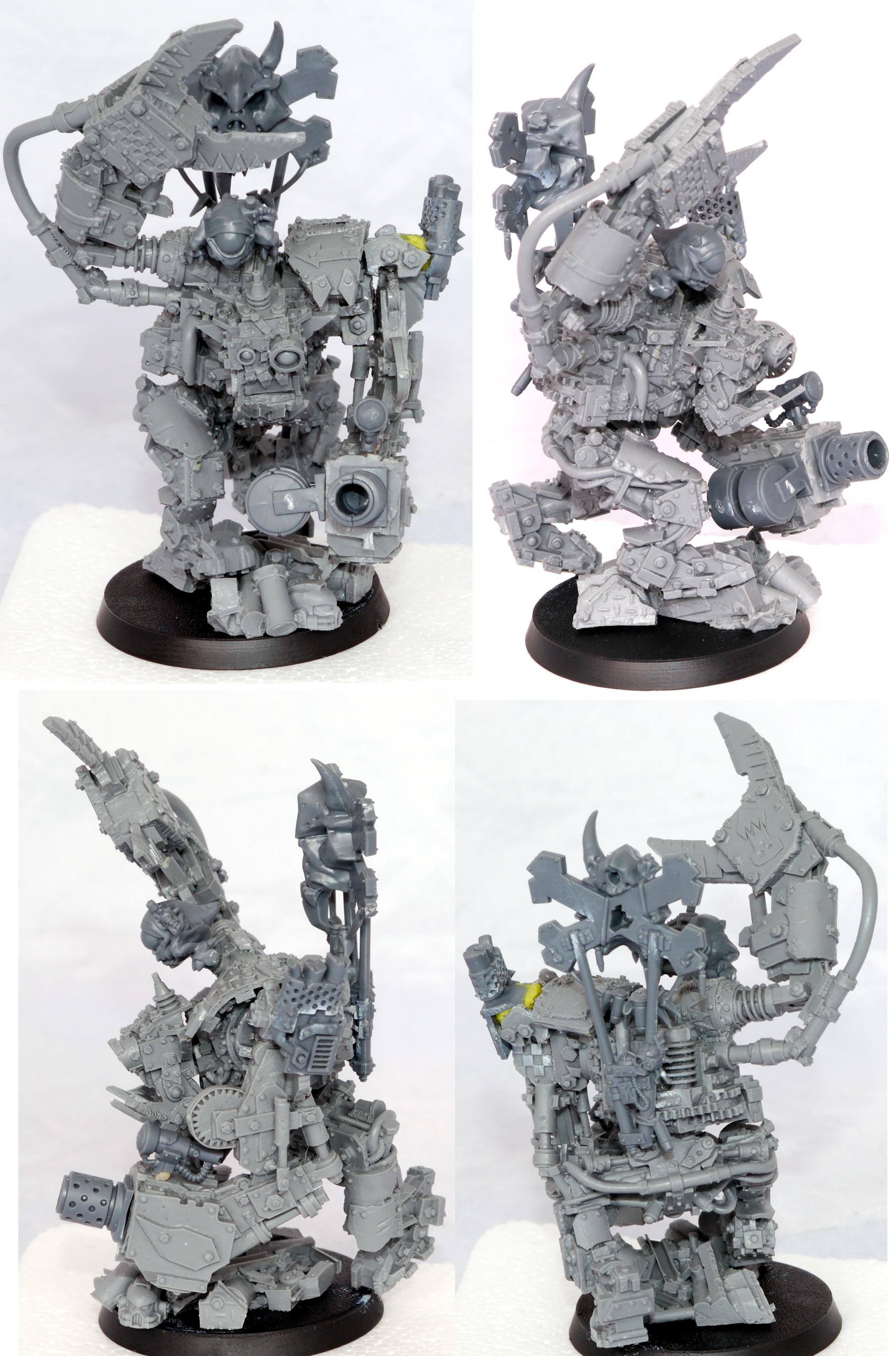 Cybork, Orks, Runtbot, Warboss