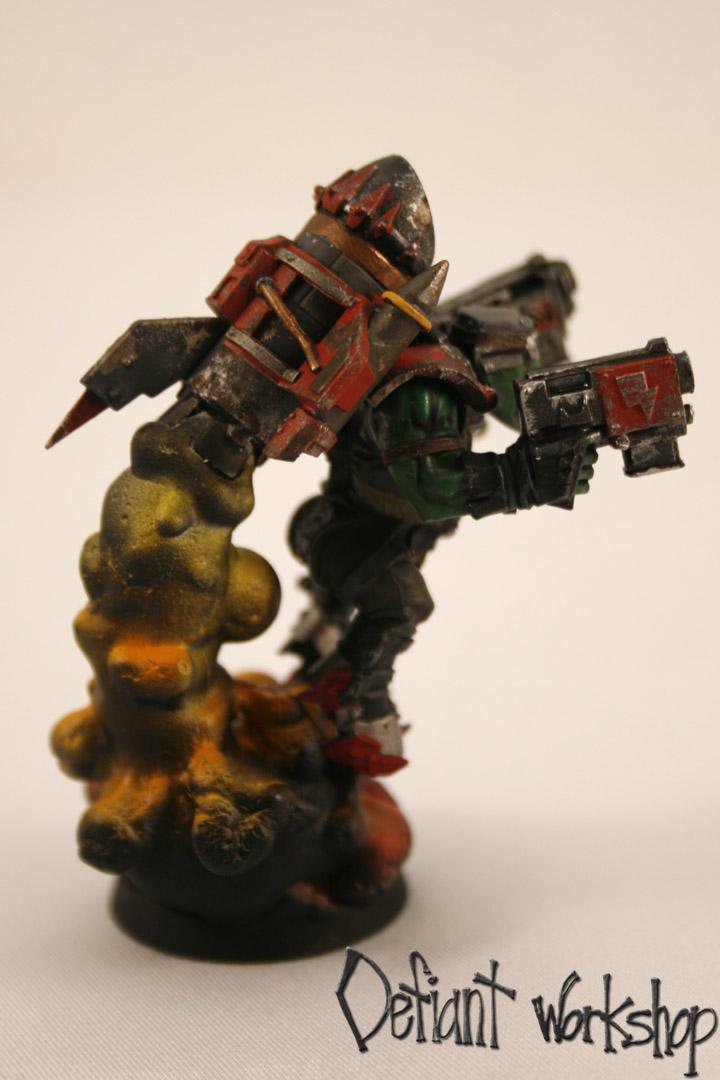 Exhaust, Jetpack, Orks, Pro-painted, Stormboys