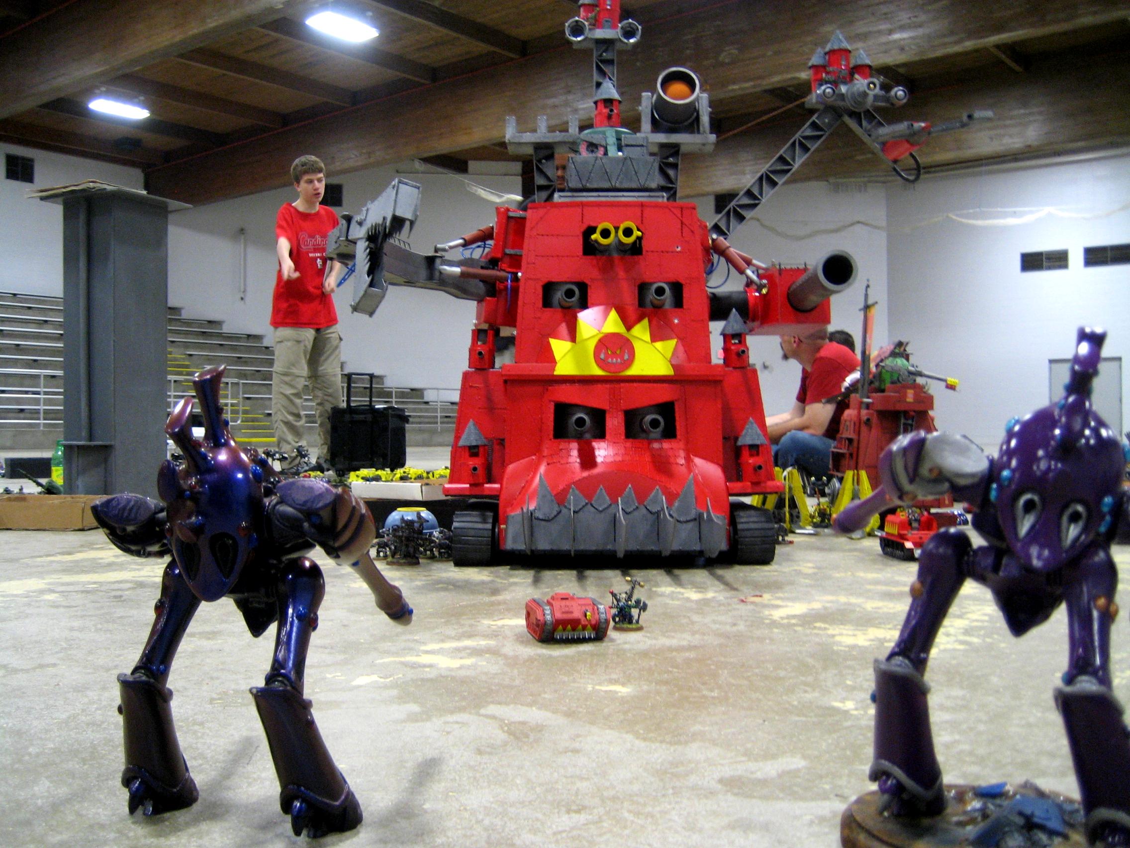 Apocalypse, Awesome, Dakka Dakka, Games Workshop, Giant, Ork Gargant, Orks, Scratch Build, Stompy, Warhammer 40,000
