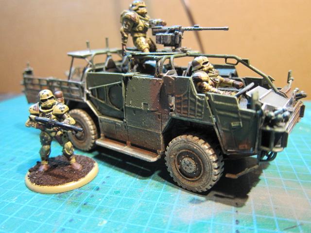 Airfix, Jeep, Scout Car, Supacat, Taurox