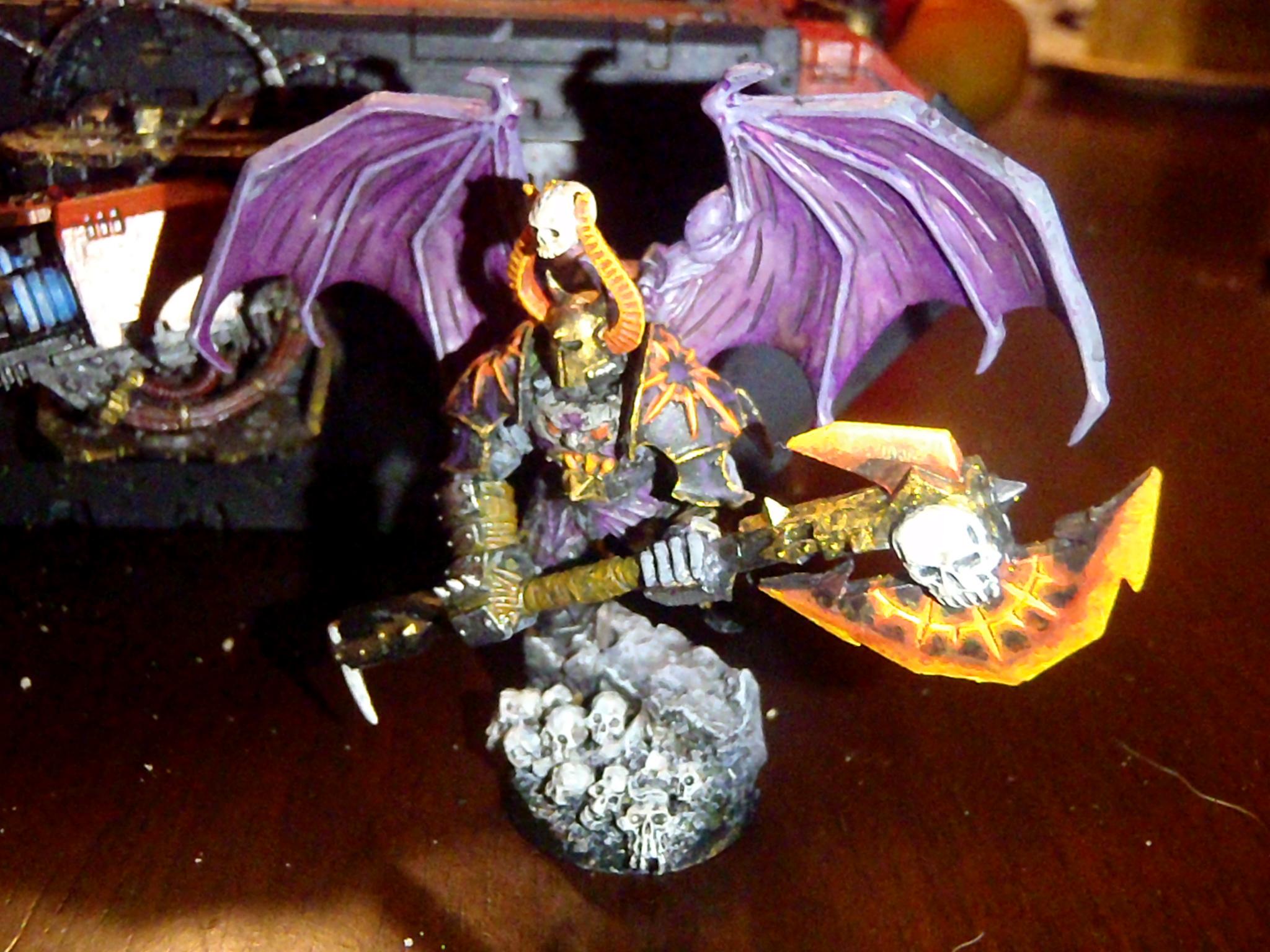 Axe, Black Legion, Chaos, Chaos Lord, Chaos Space Marines, Daemons, Space Marines