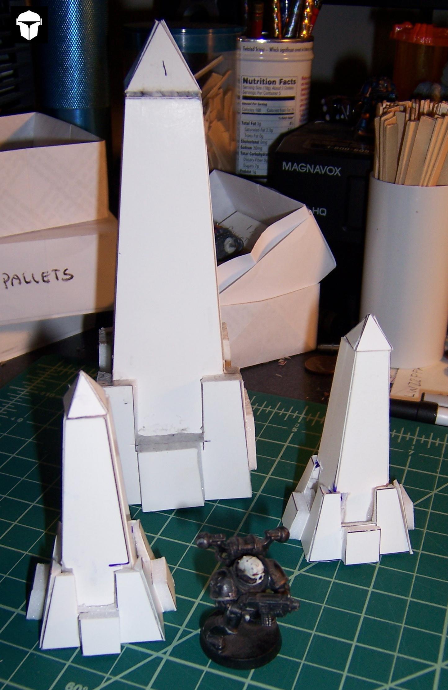Markers, Monolith, Necrons, Objective Marker, Terrain