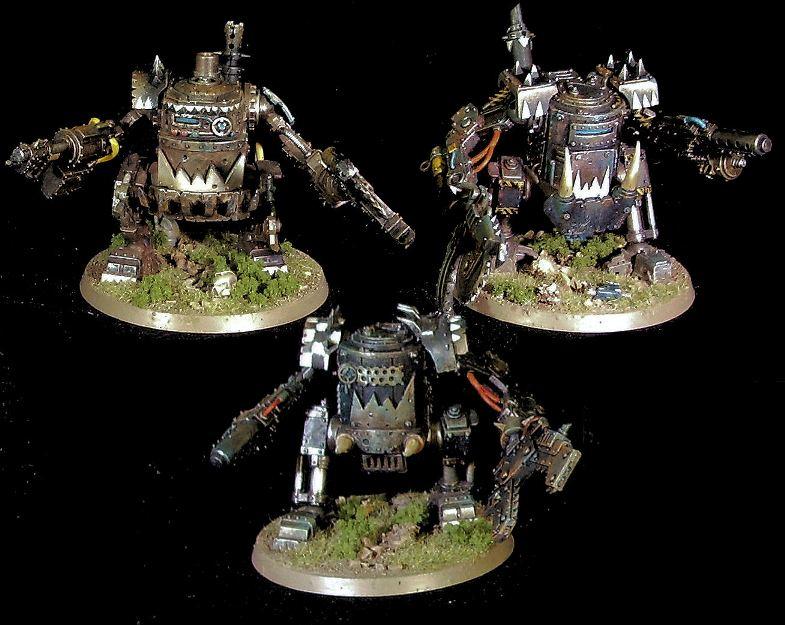 Killa Kanz, Orks, Warhammer 40,000, Weathered