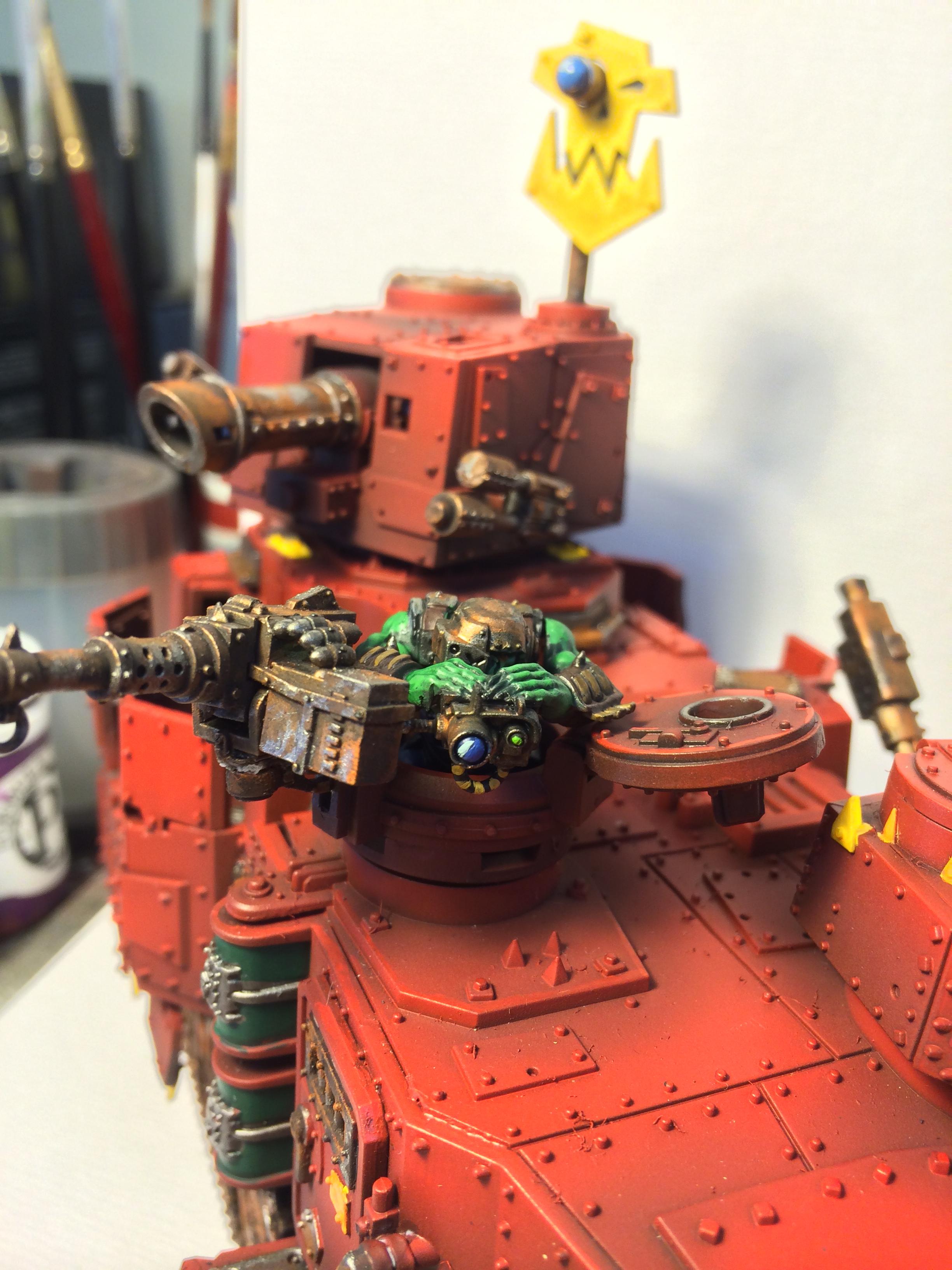 Battlewagons, Orks, Red, Rust, Spikes, Vardenv2, Waagh!