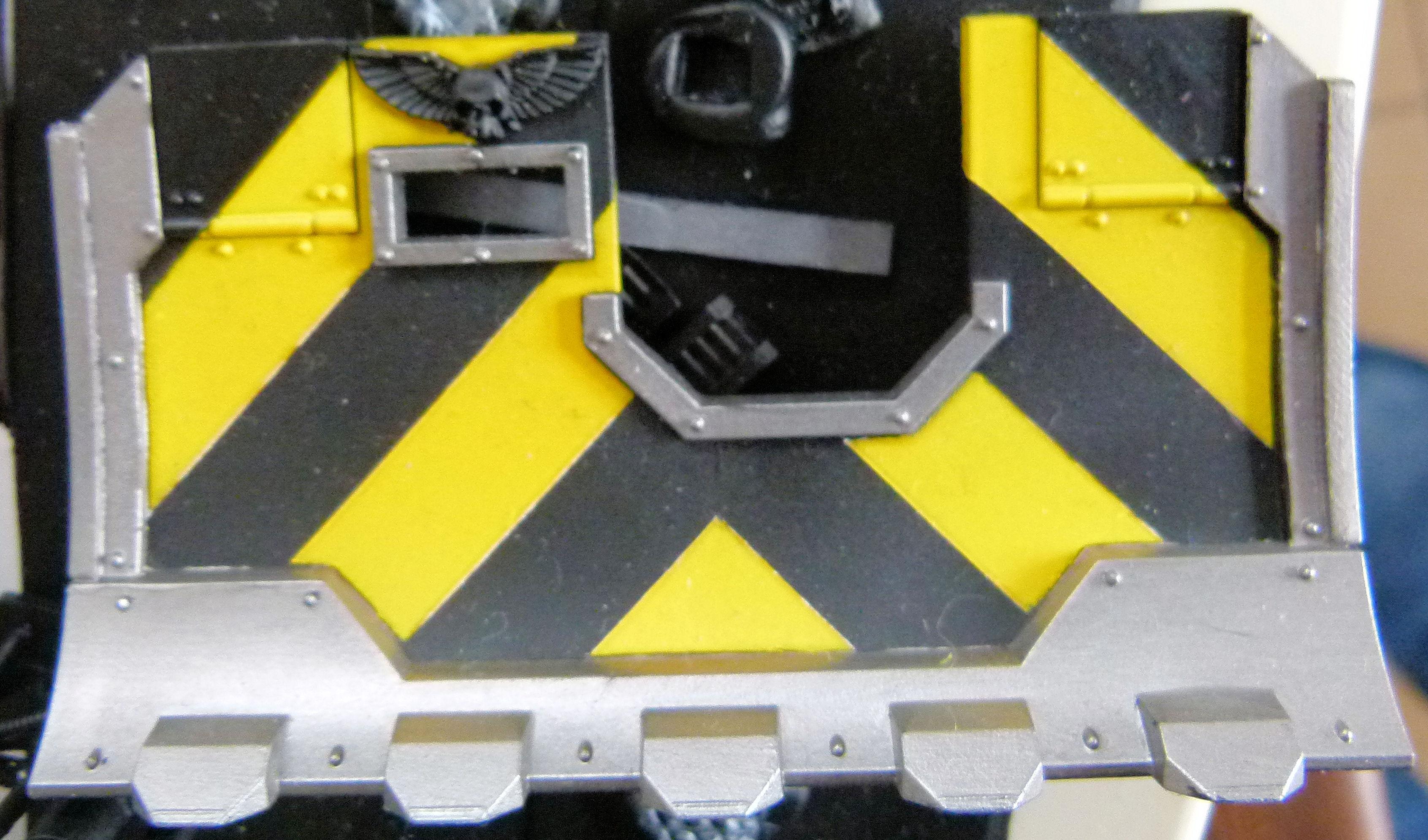 Land Raider Ares Storm Shield WIP