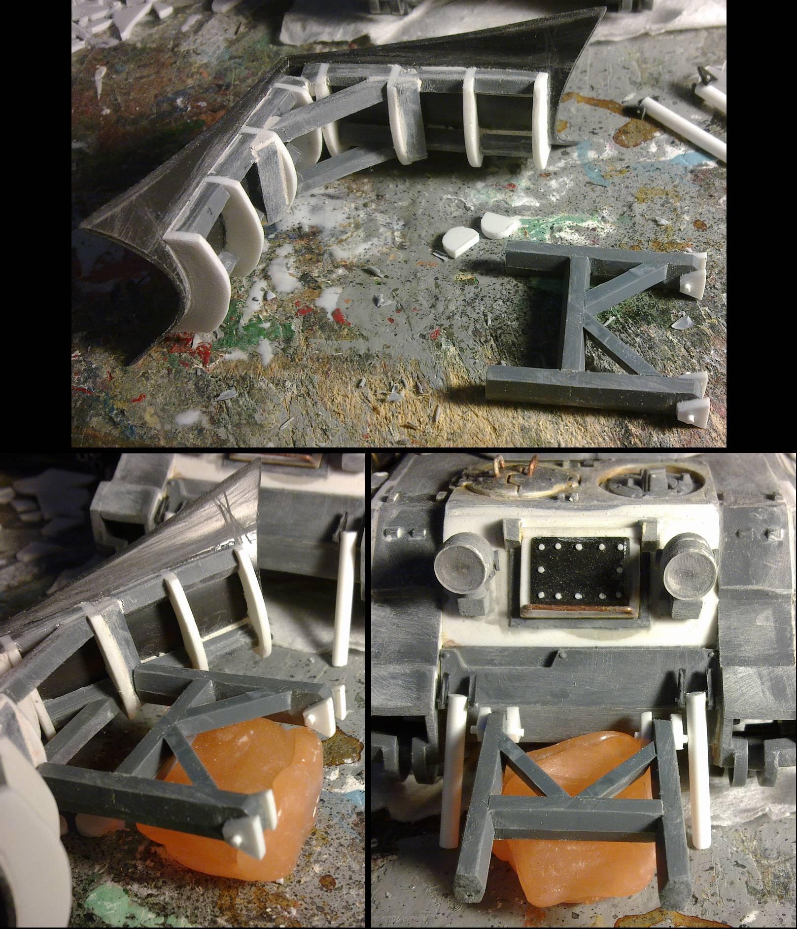 Predator dozer wip 6, support structure 
