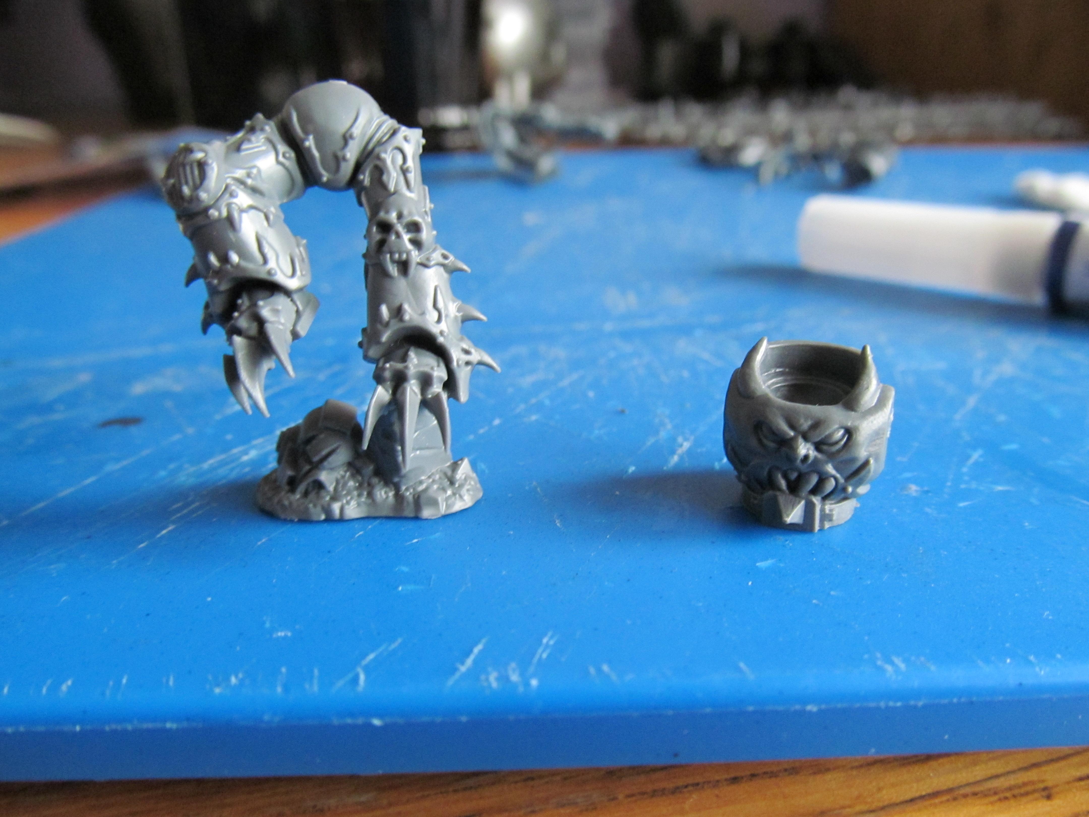 Berserkers, Chaos, Conversion, Khorne, Space, Space Marines