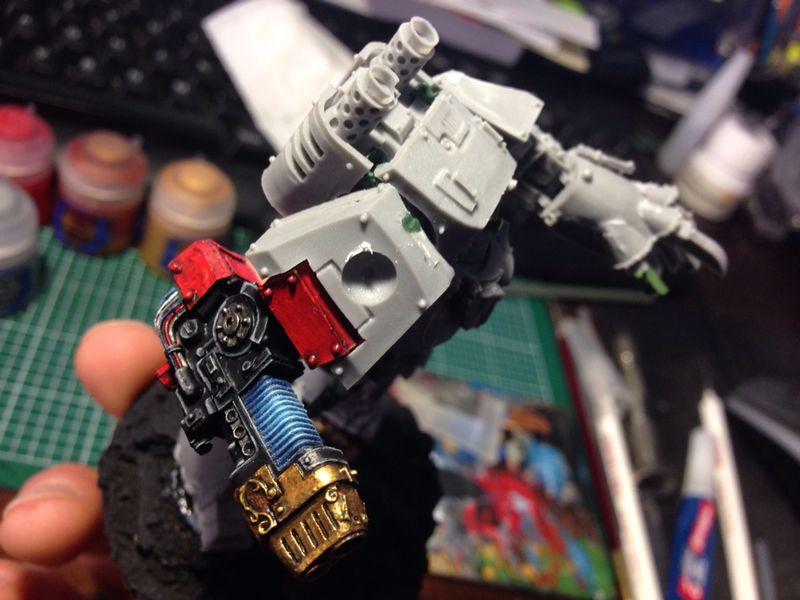 Dreadnought, Plasma Cannon, Space Marines