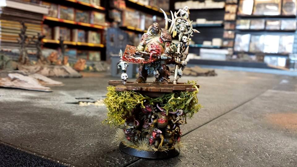 Cd, Champion, Chaos Daemons, Counts As, Herald, Kitbash, Nurgle, Palanquin, Warriors Of Chaos