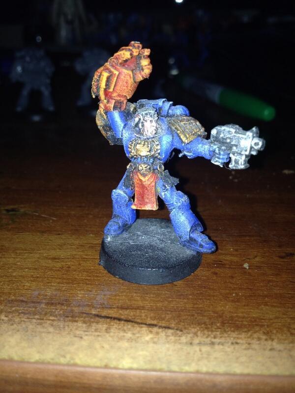 Cortez, Crimson Fist, Space Marines