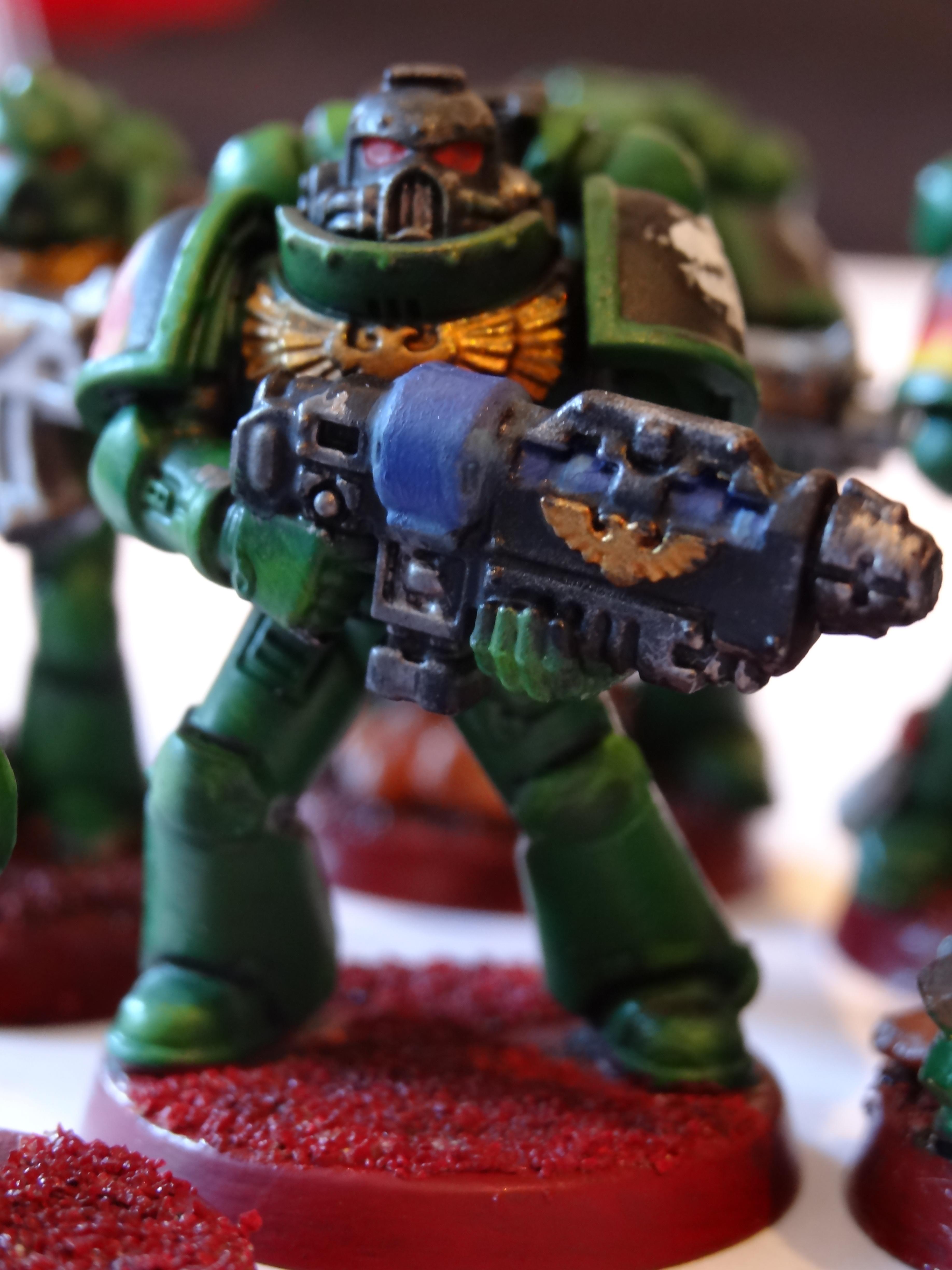 Marine with grav gun [a recent addition]
