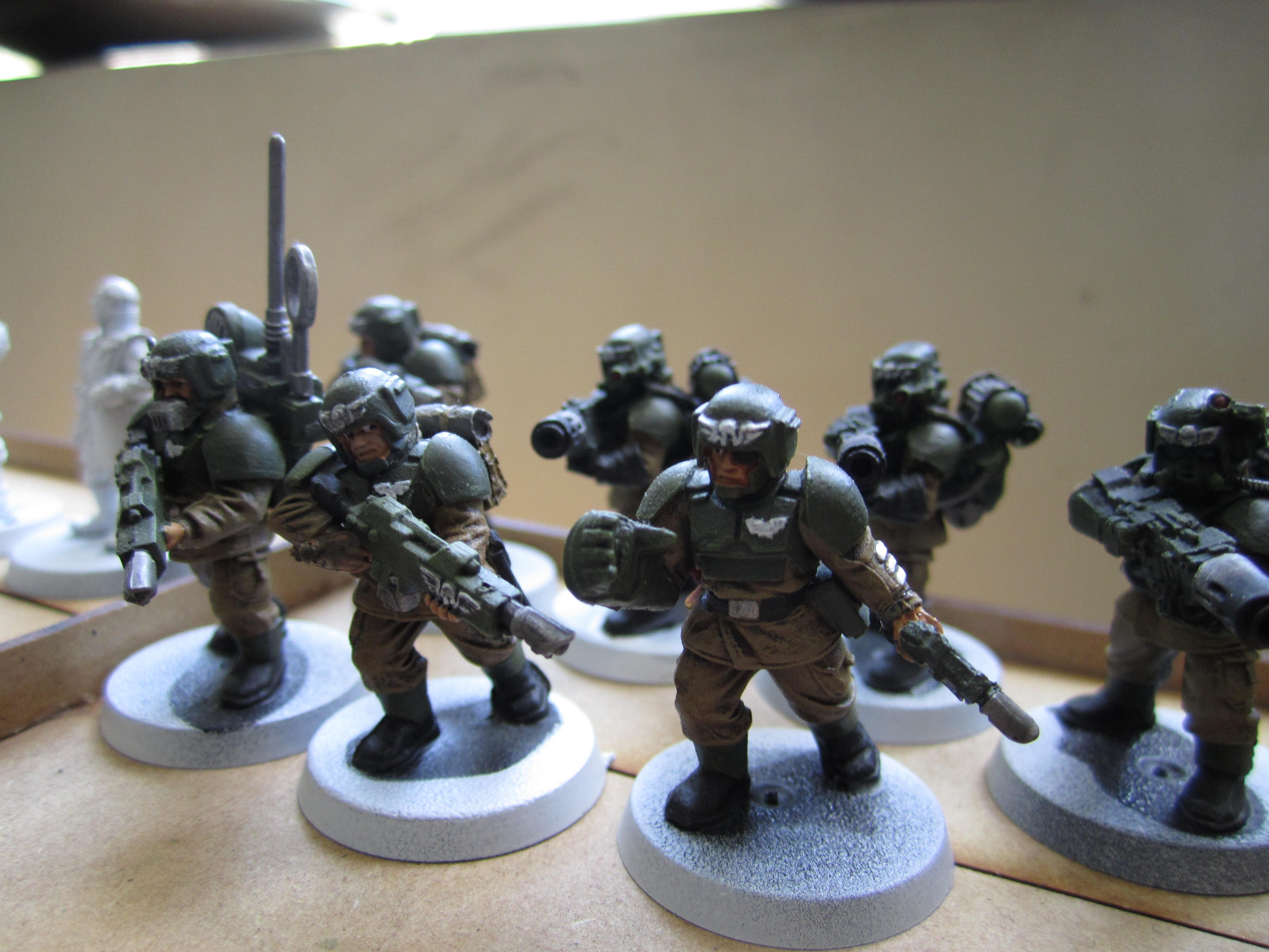 Reenforcements awaiting basing