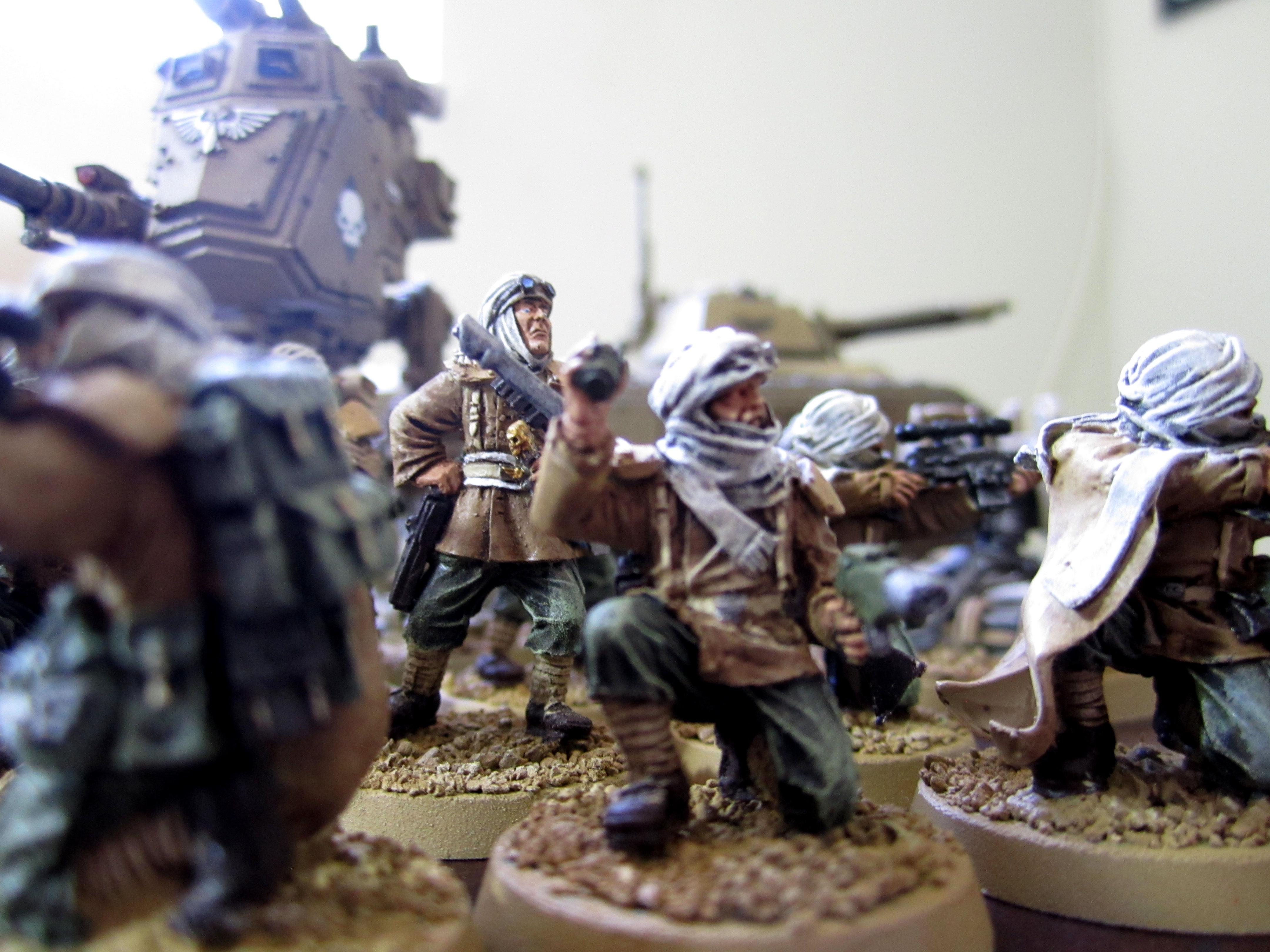 Commander oversees raid