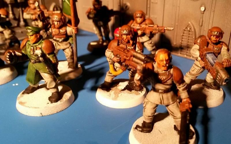 Astra Militarum, I Hate Faces, Imperial Guard, Infantry, Troops, Work In Progress