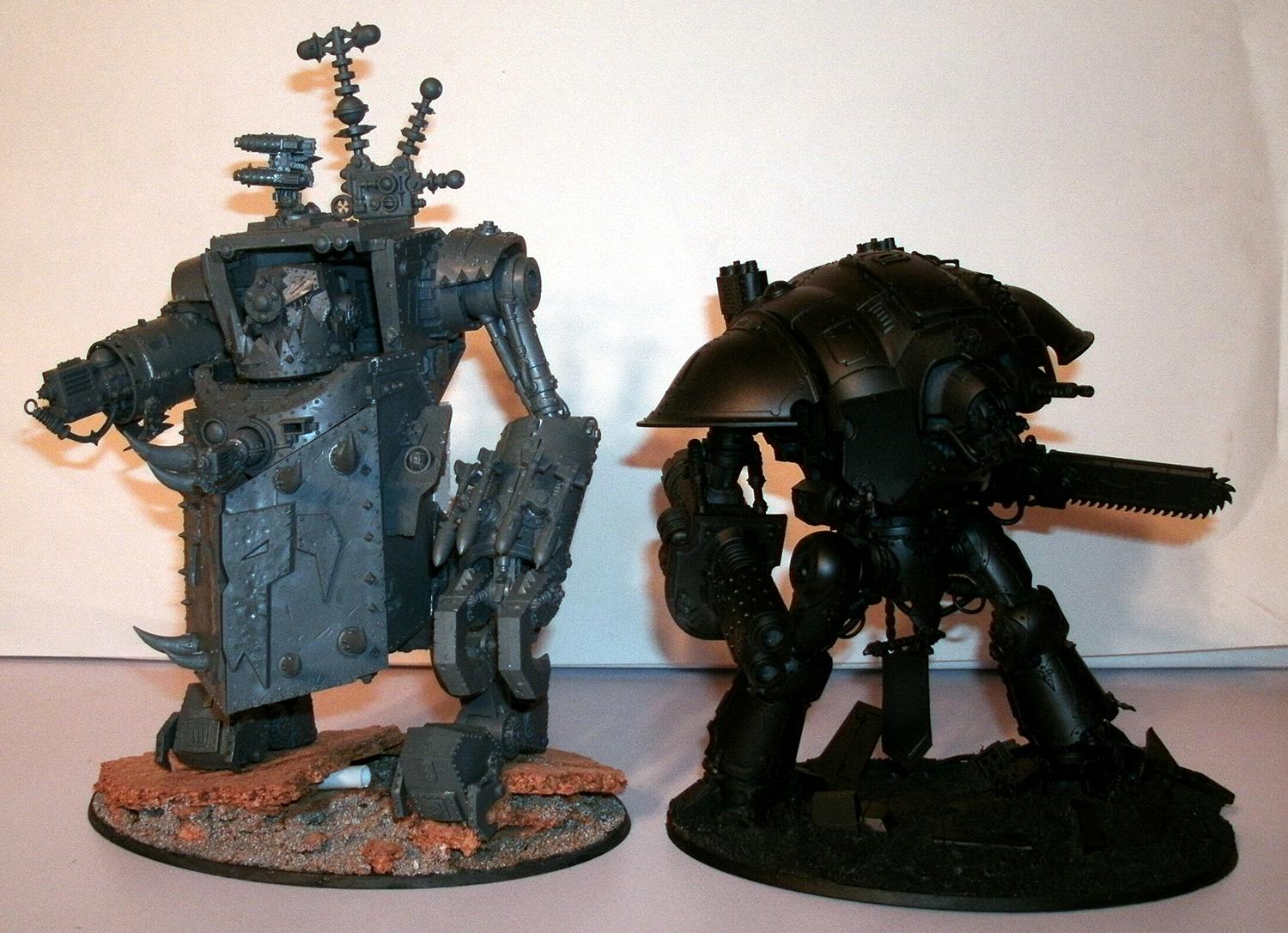 Conversion, Gorkanaut, Imperial Knight, Morkanaut, Orks