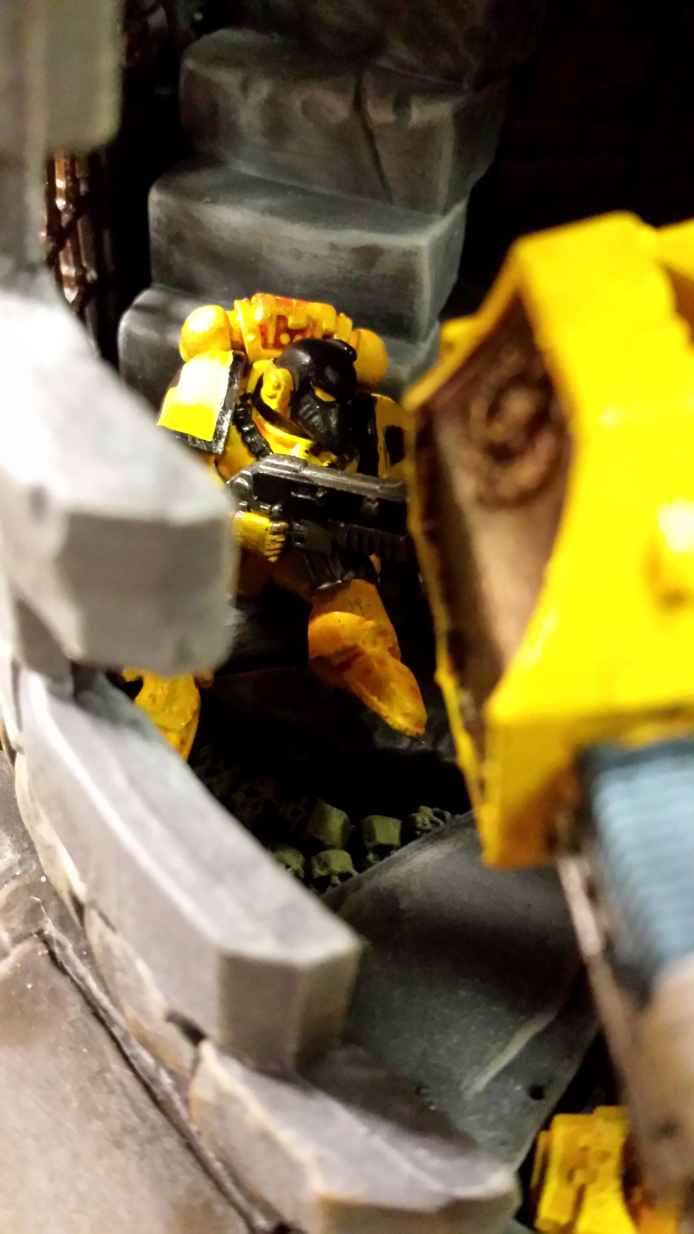 Imperial Fists, Mark Vi, Space Marines, Warhammer 40,000