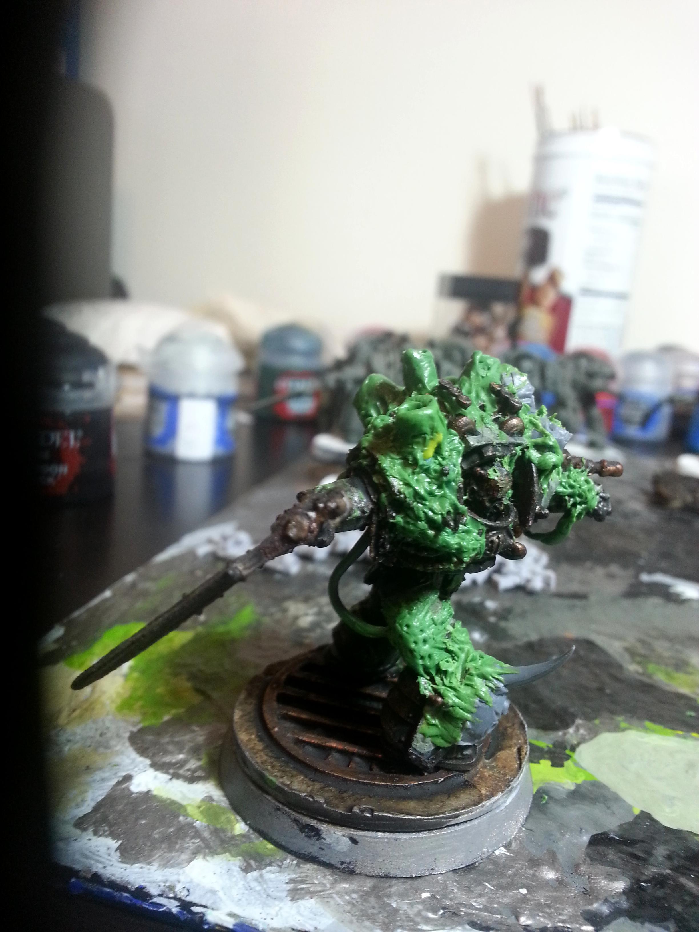 Calas Typhon, Chaos Lord, Chaos Space Marines, Forge World, Horus Heresy, Nurgle, Plague Marines, Typhus