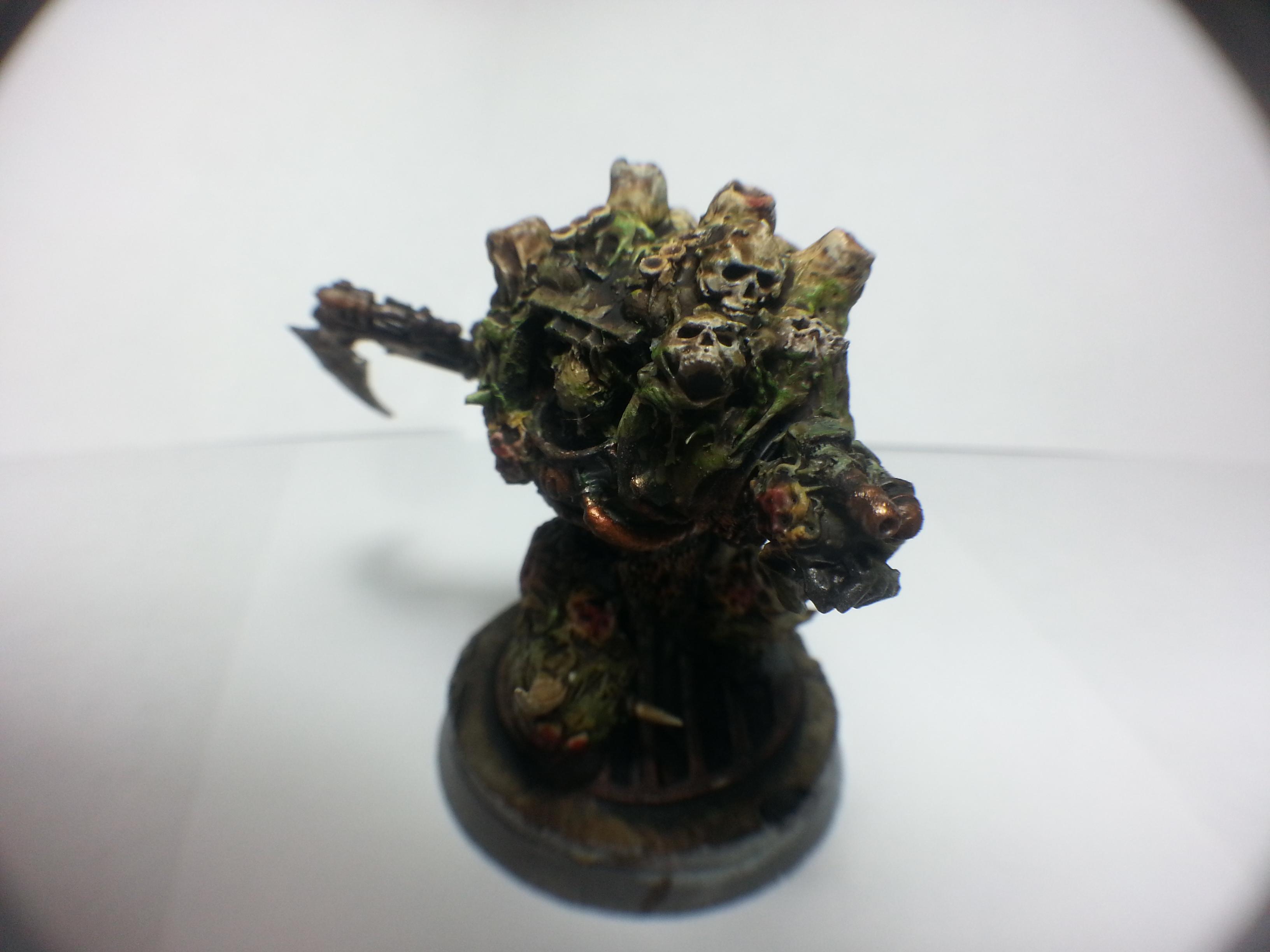 Chaos, Chaos Space Marines, Death Guard, Deathshroud Terminator, Nurgle, Space Marines, Terminator Armor