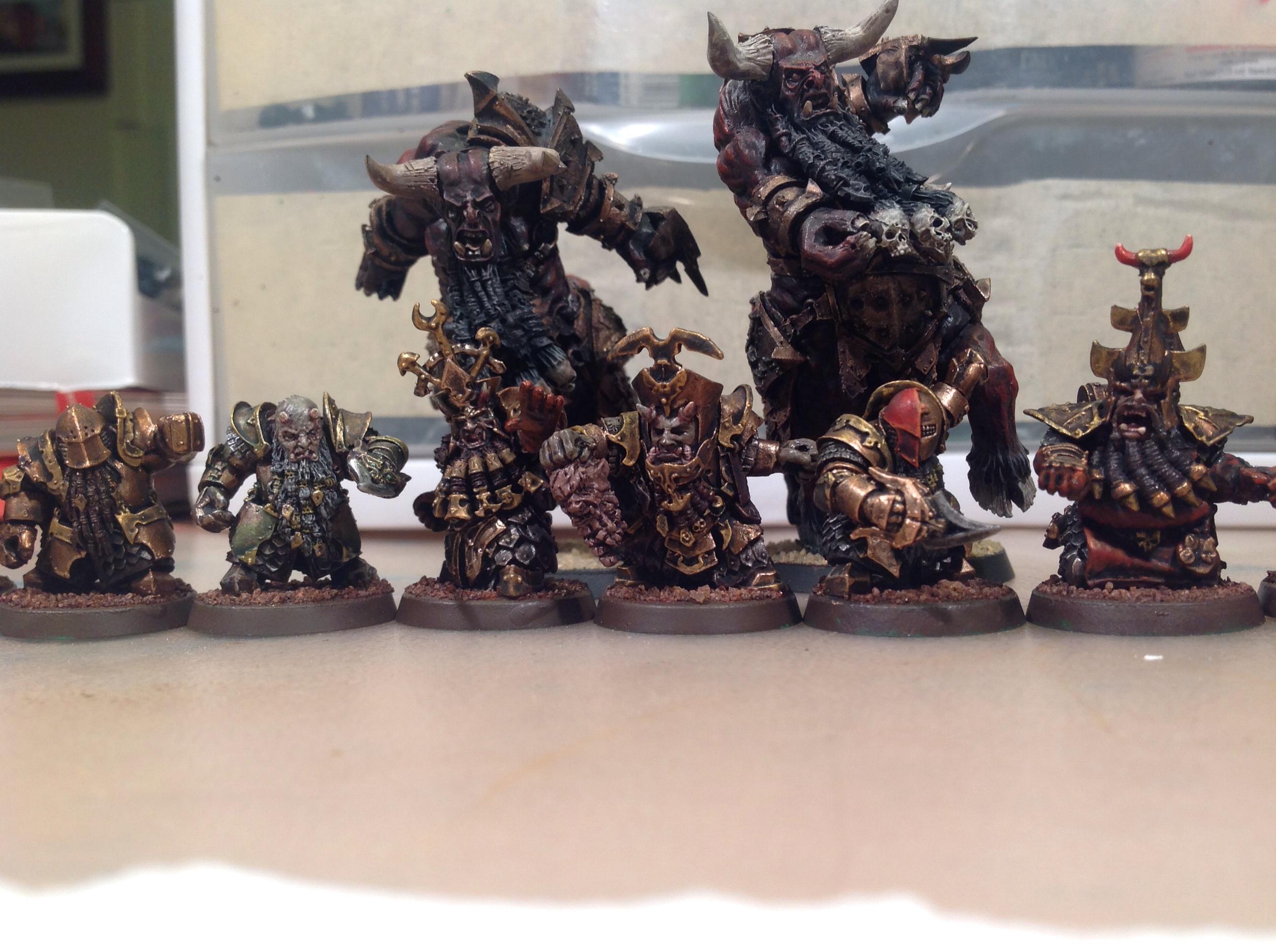 Beardy, Blood Bowl, Chaos Dwarf, Evil, Shortstacks