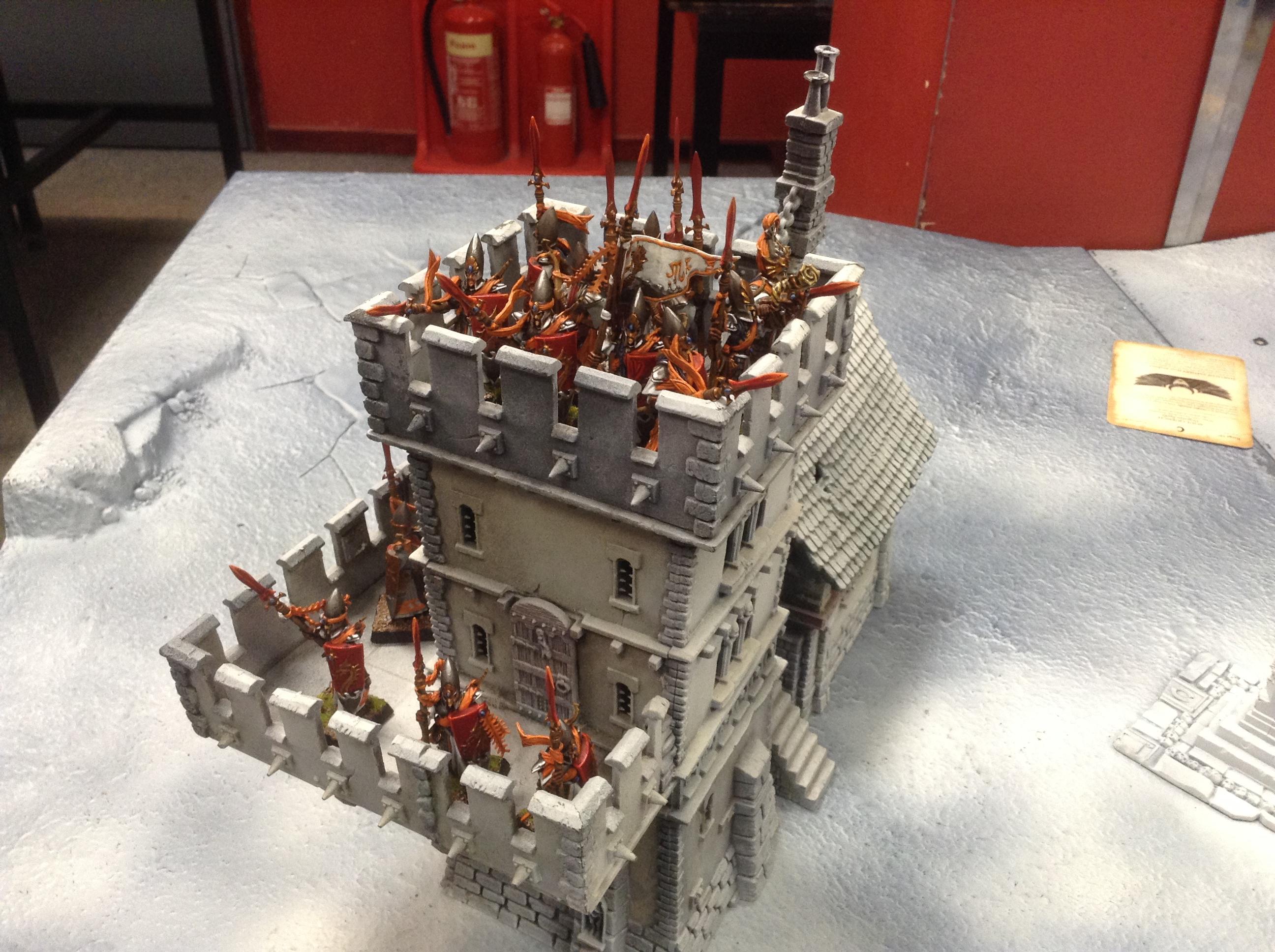 High Elves, Seaguard, Tower, Warhammer Fantasy