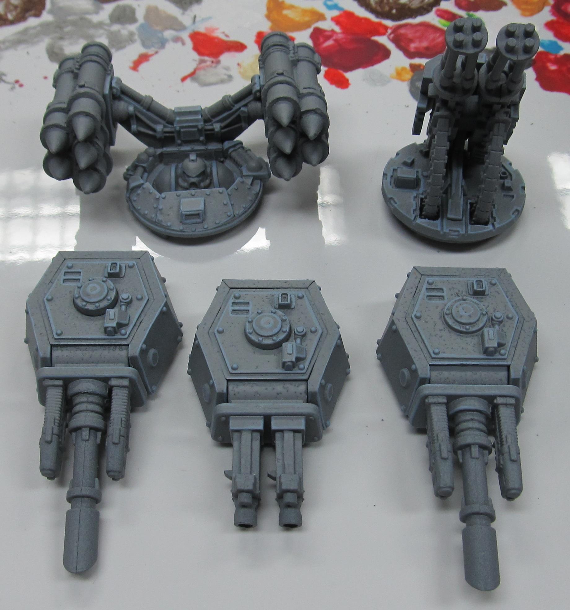 Razorback, Space Marines, Turret