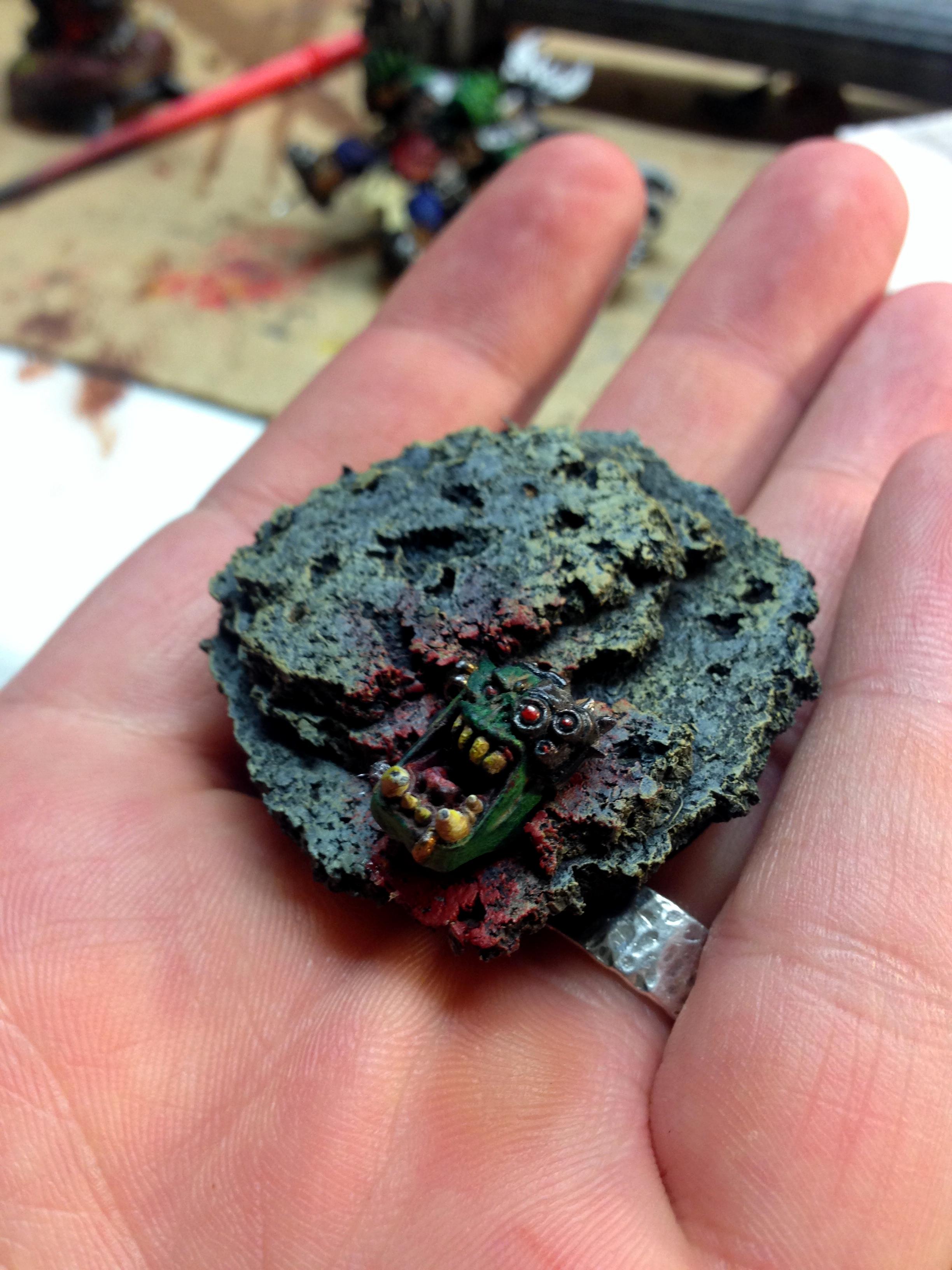 Orks, Warboss, Ork Warboss's base