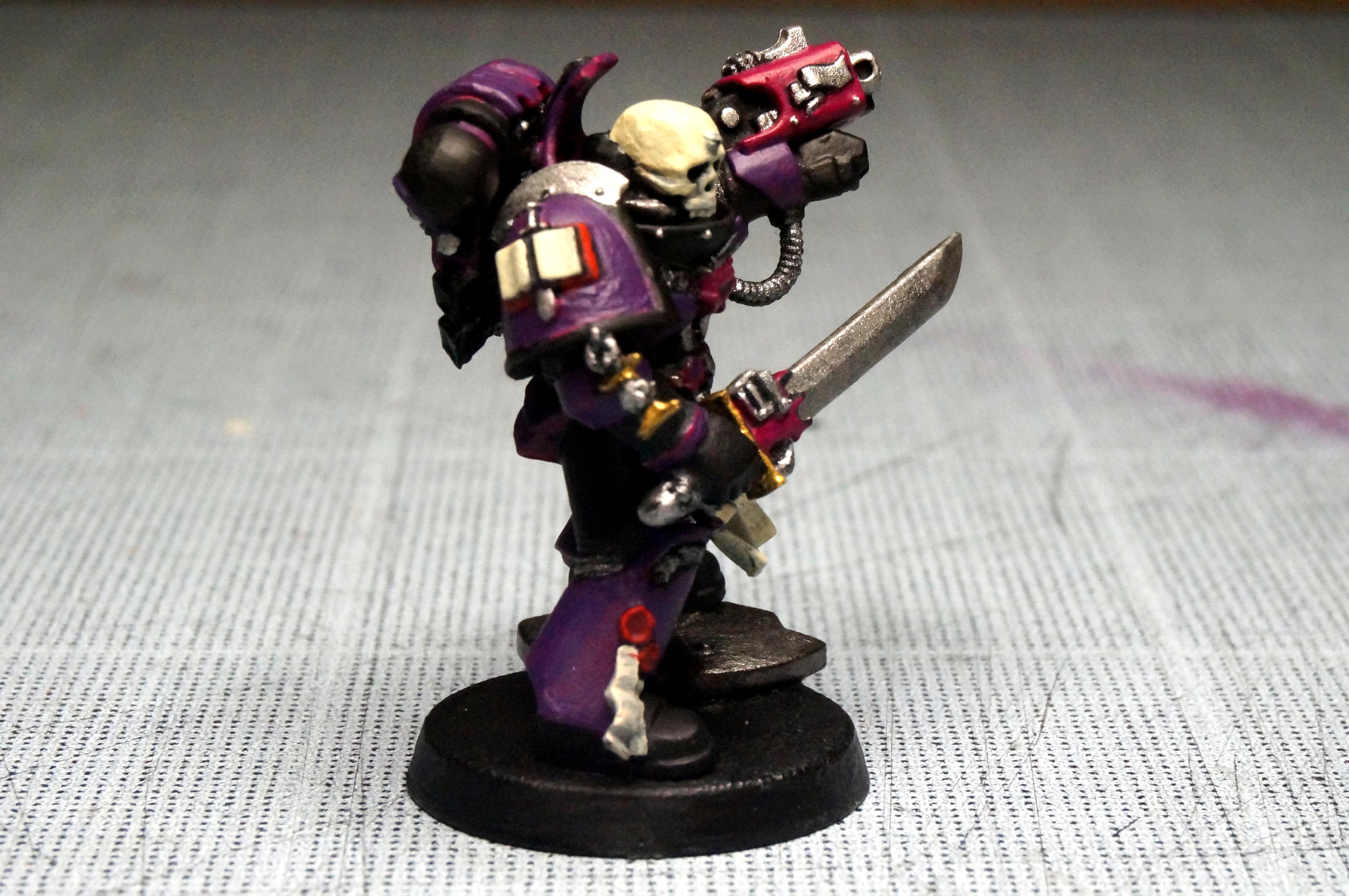 Chaplain, Death Ravens, Grey Knights, Raven Guard, Space Marines