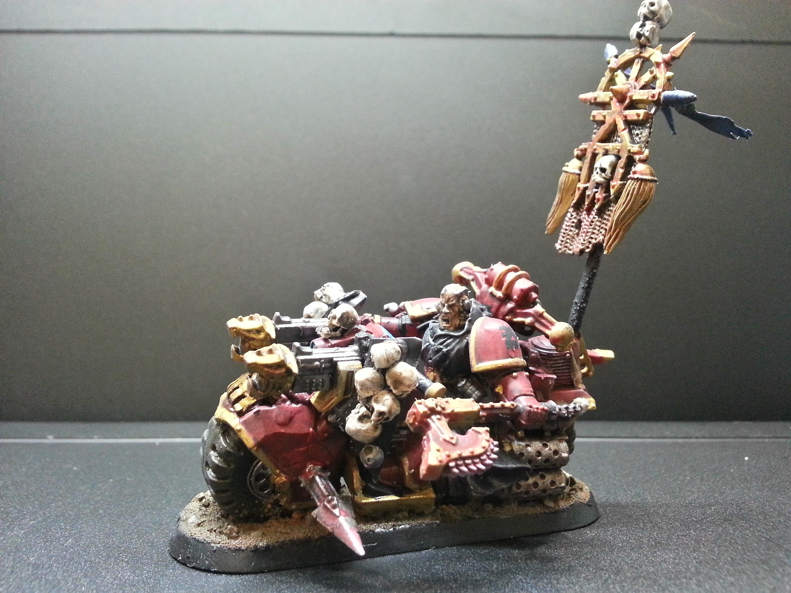 Conversion, Khorne Bikers, World Eaters