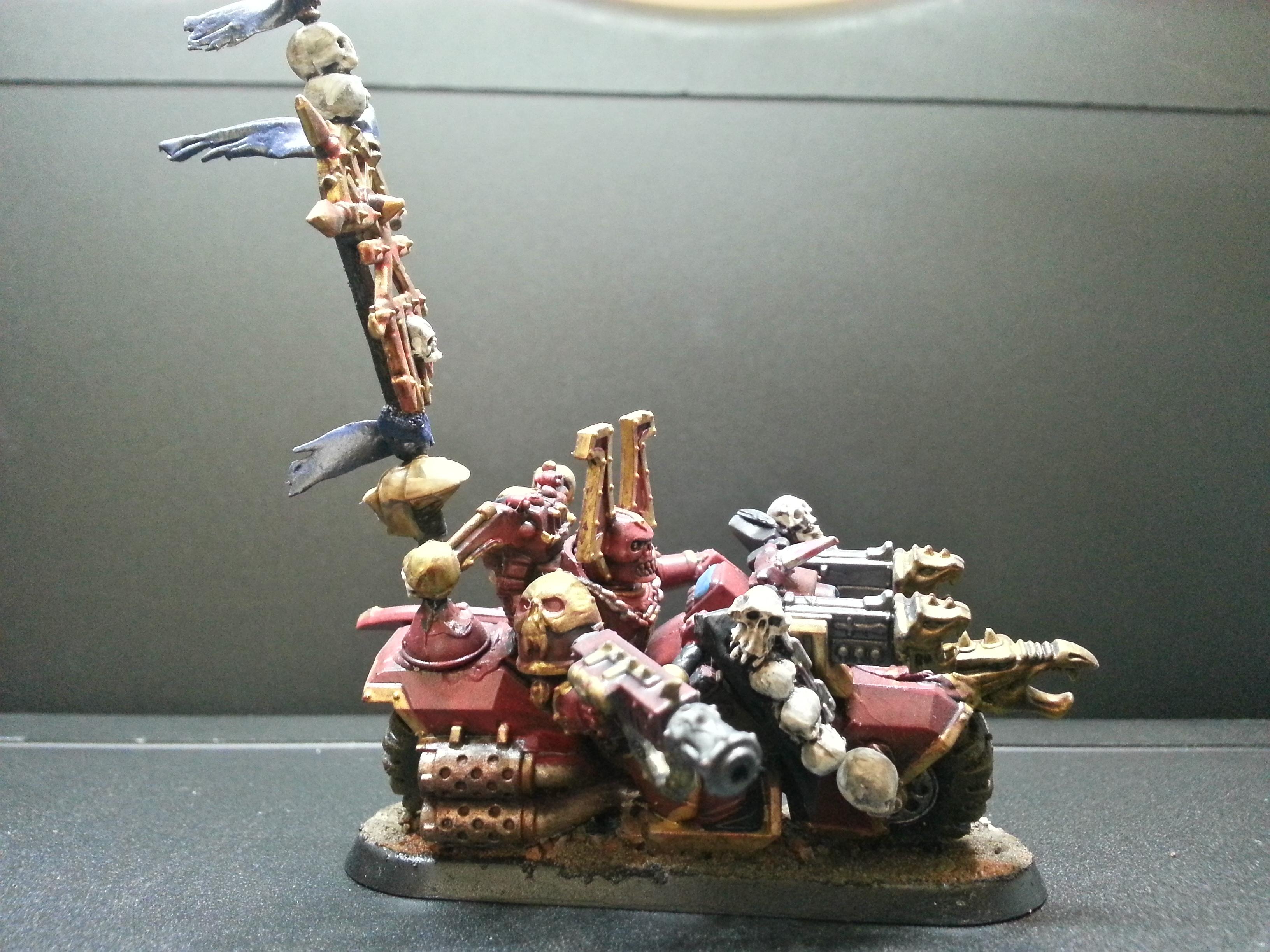 Conversion, Khorne Bikers, World Eaters