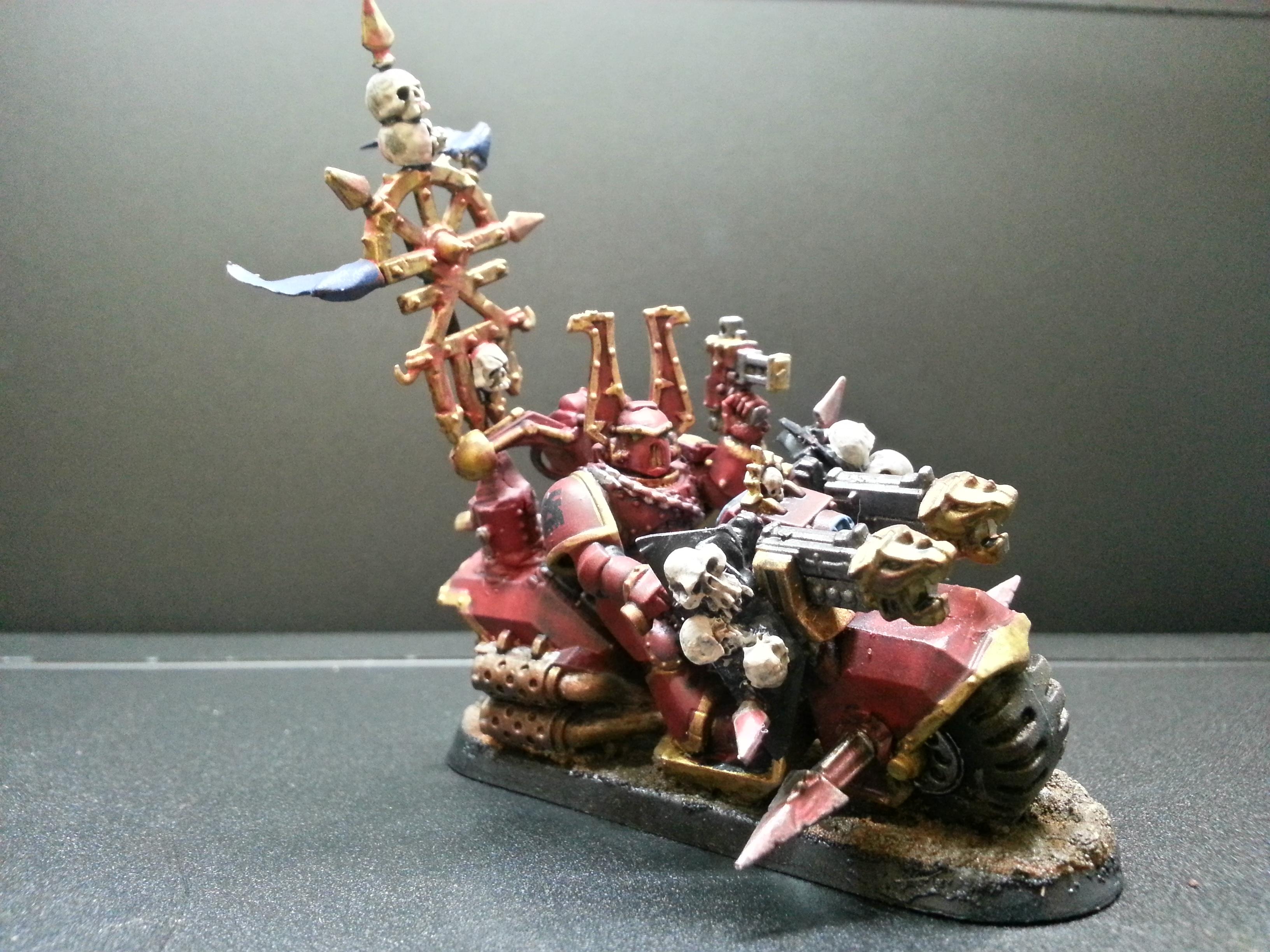 Conversion, Khorne Bikers, World Eaters