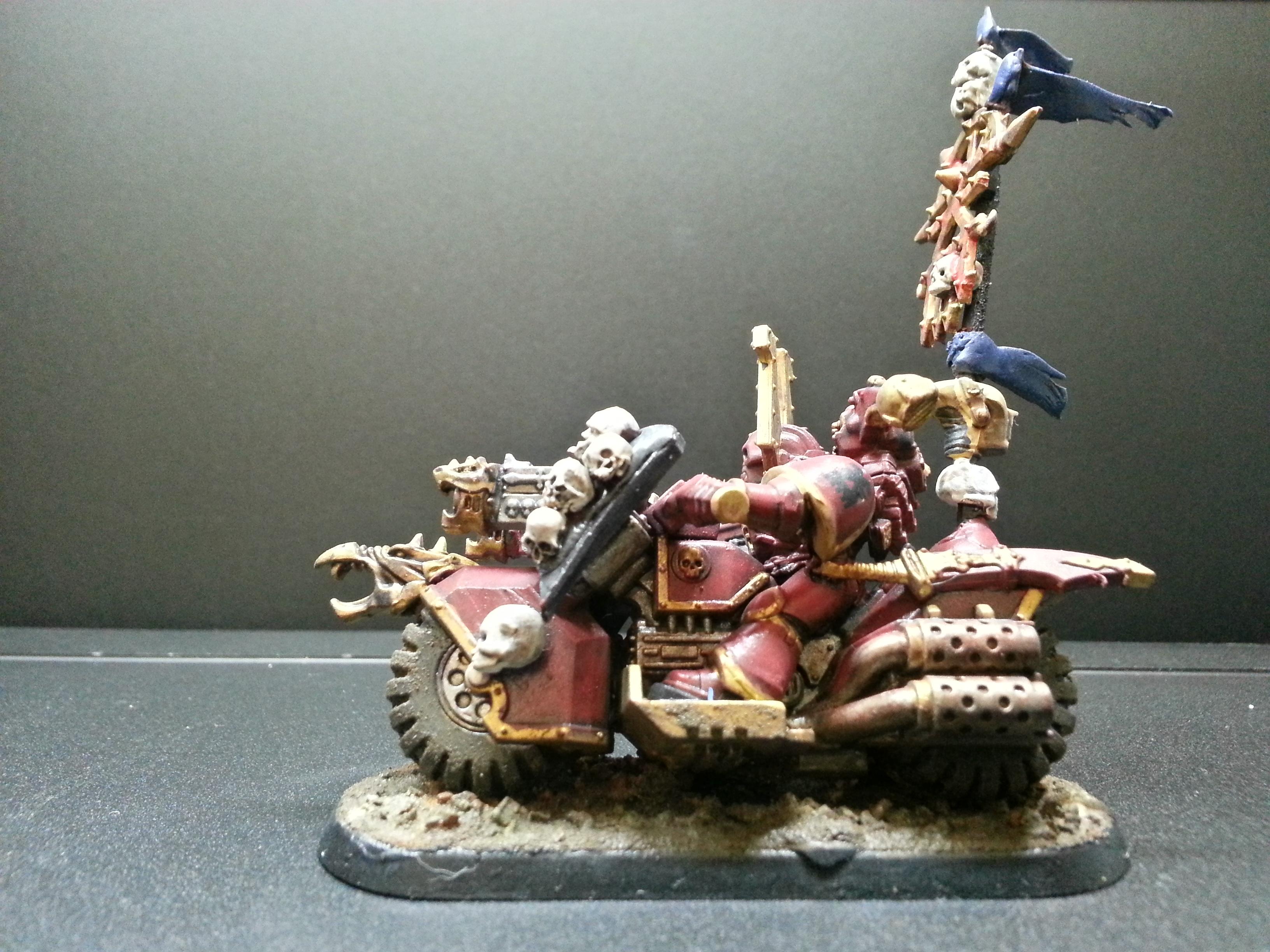 Conversion, Khorne Bikers, World Eaters