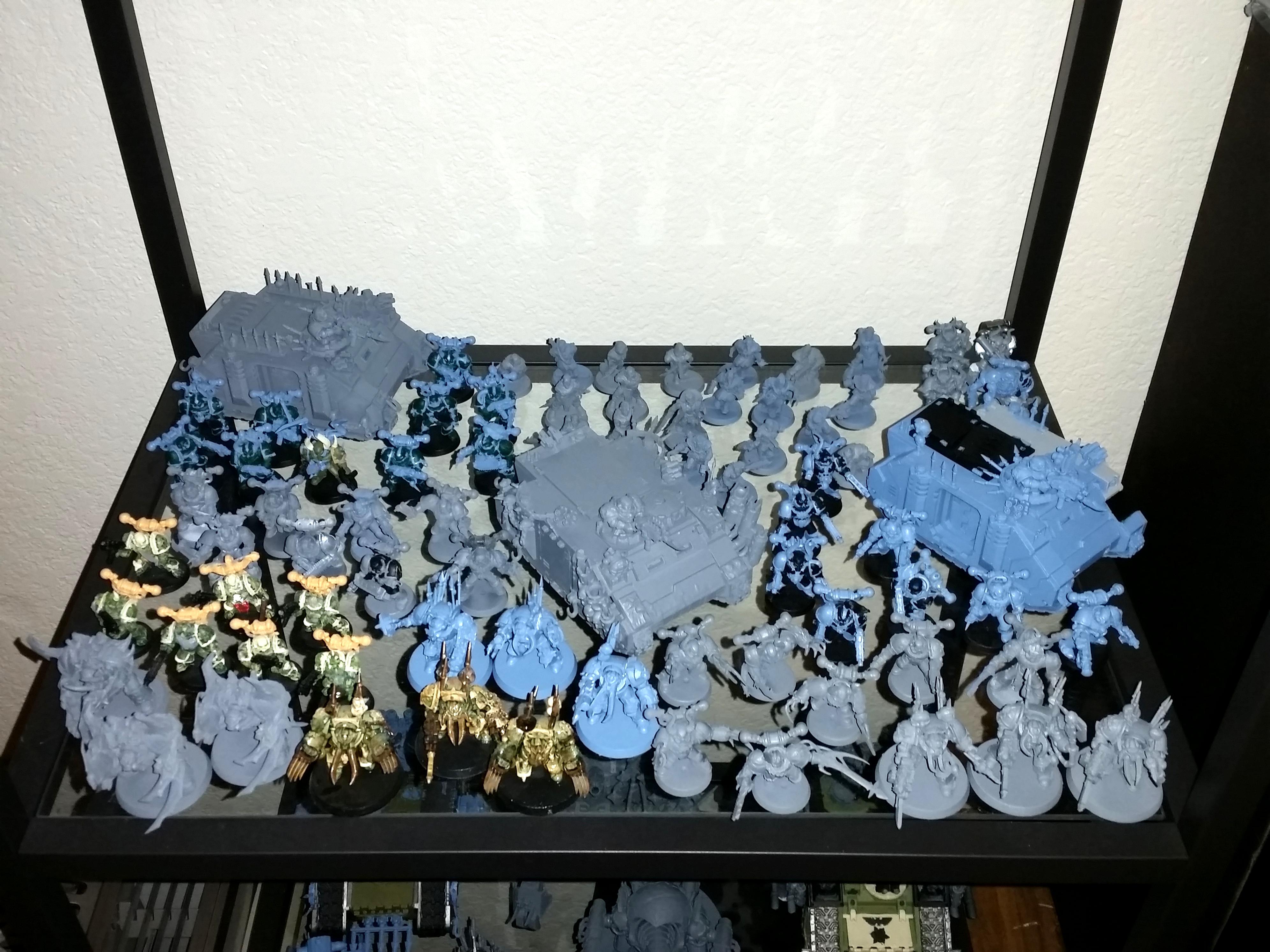Chaos Space Marines, Nurgle, Work In Progress