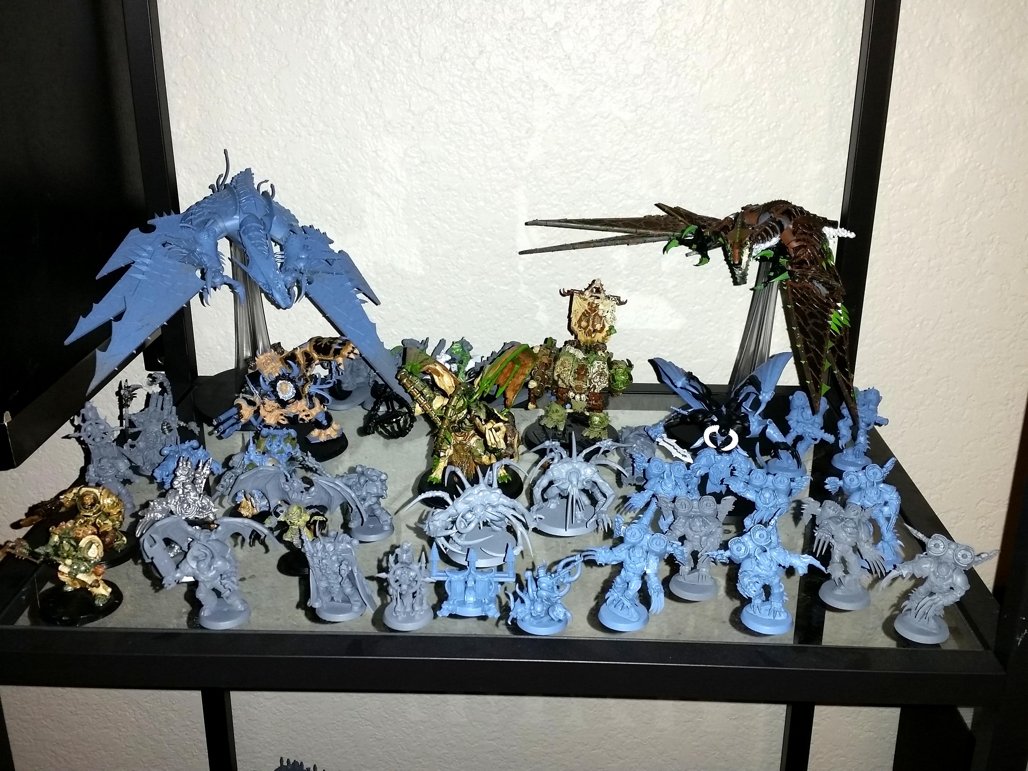 Chaos Space Marines, Nurgle, Work In Progress