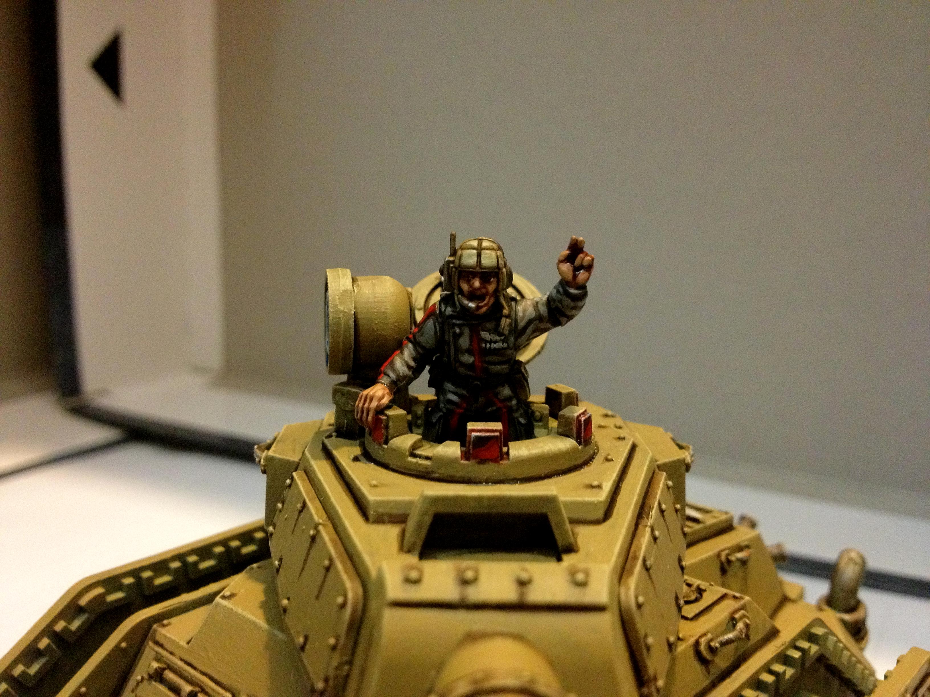 Imperial Guard, Leman Russ, Tank Commander, Vanquisher