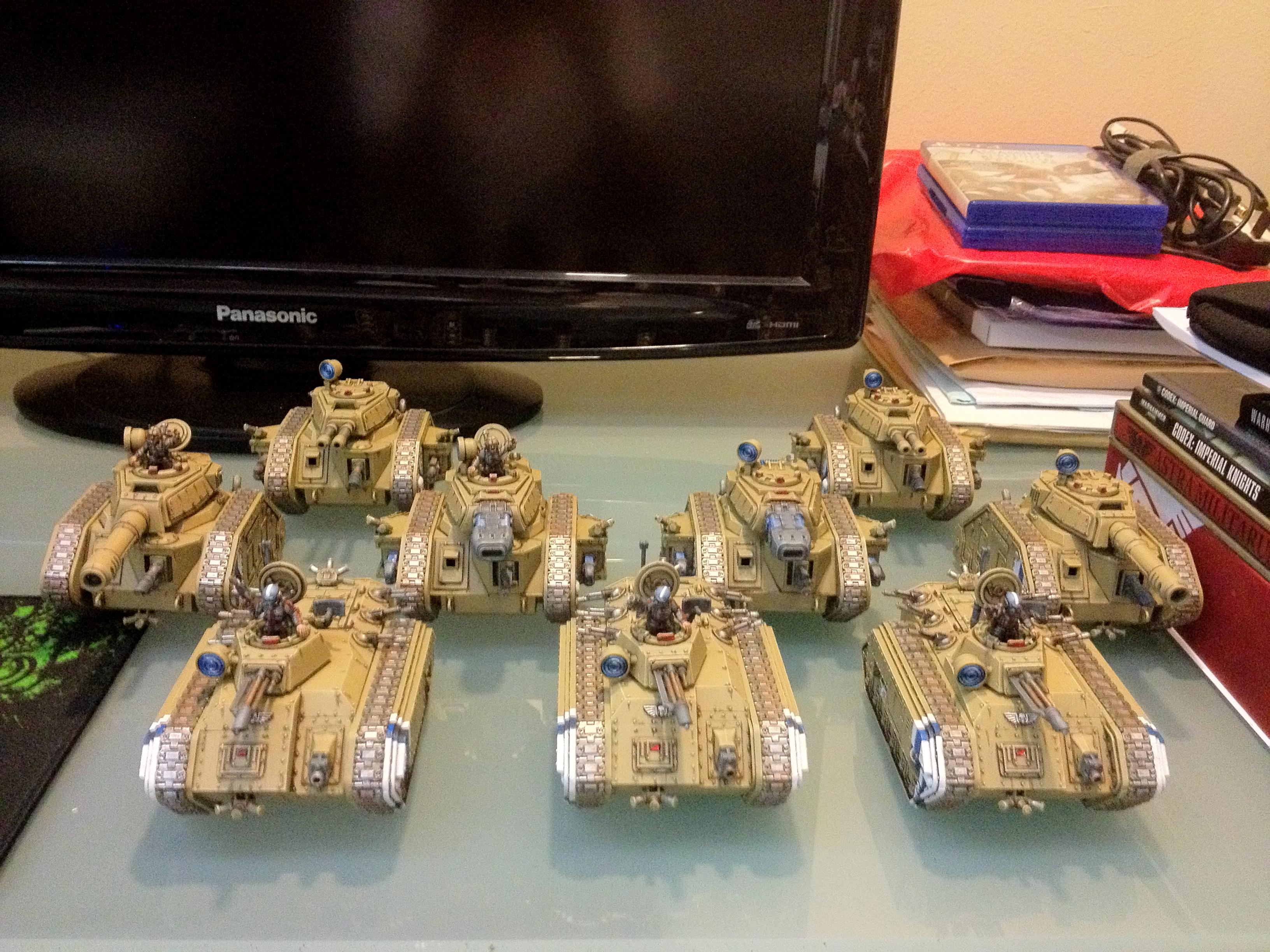 Bunch of angry tanks