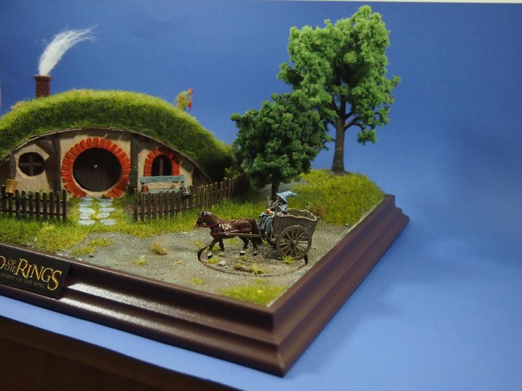 Gandalf On Cart, Hobbit House, Shire