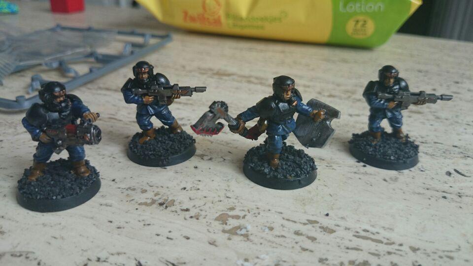 Berserkers, Chainaxe, Imperial Guard