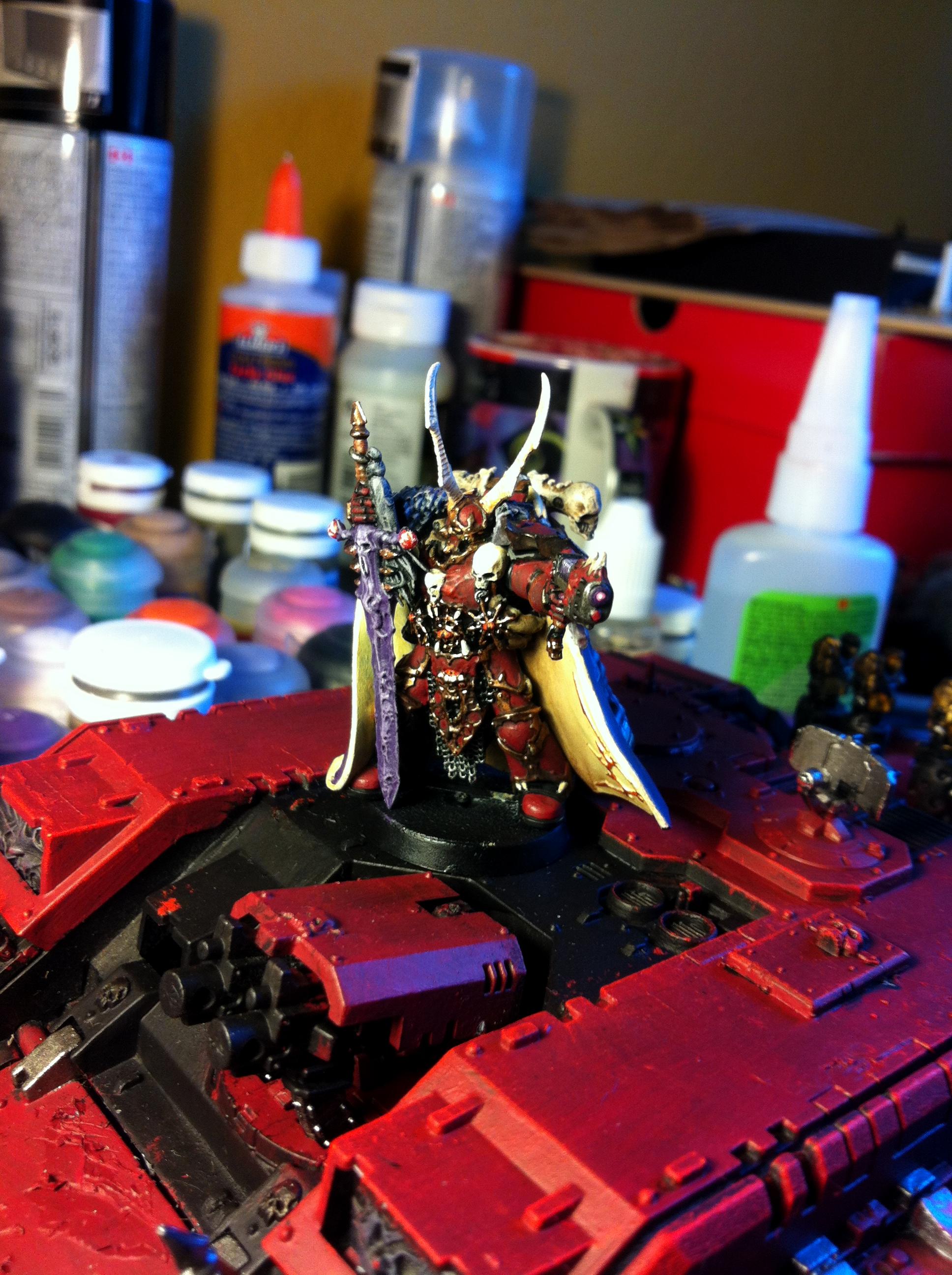 Chaos, Chaos Space Marines, Lord, Sorcerer